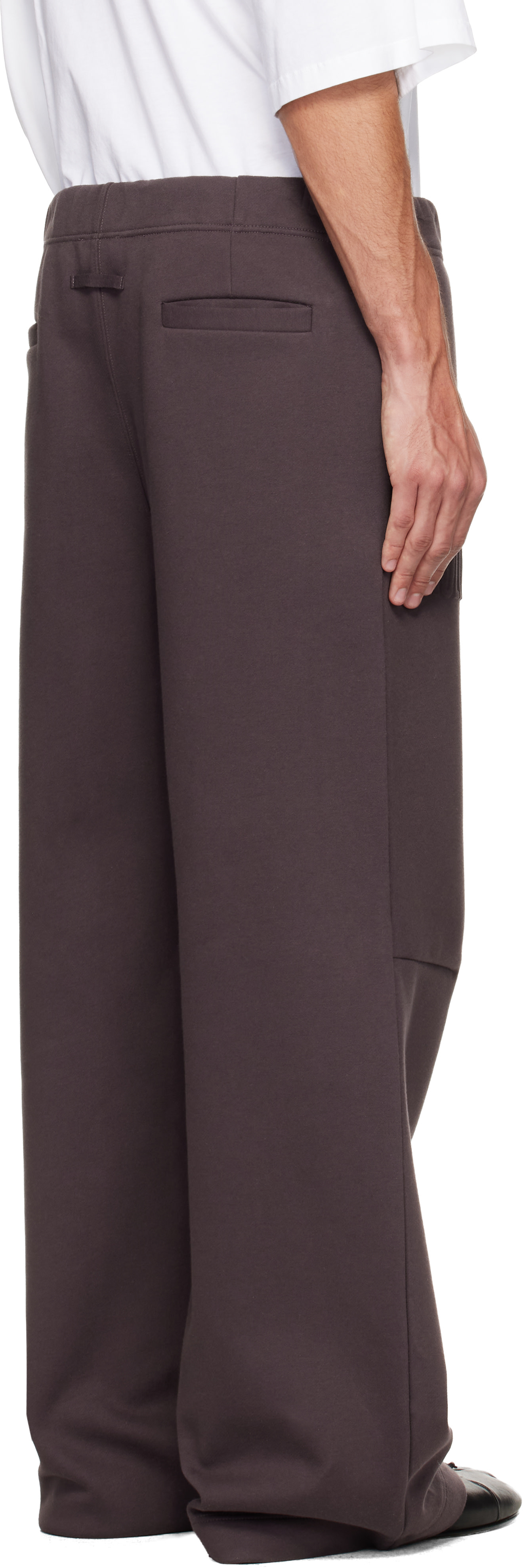 Jean Paul Gaultier: Brown 'The Embossed Gaultier' Lounge Pants
