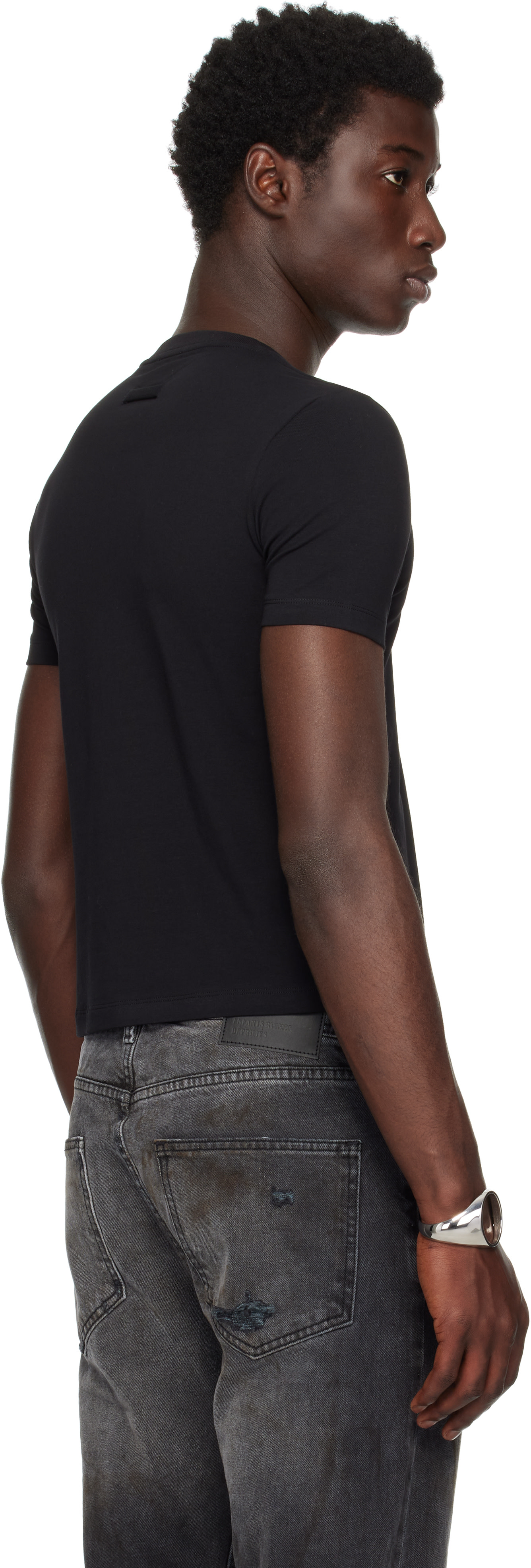 JPG by JEAN PAUL GAULTIER 半袖 Tシャツ 黒 Jean Paul Gaultier - Jean Paul Gaultier | The Black Oversized JPG