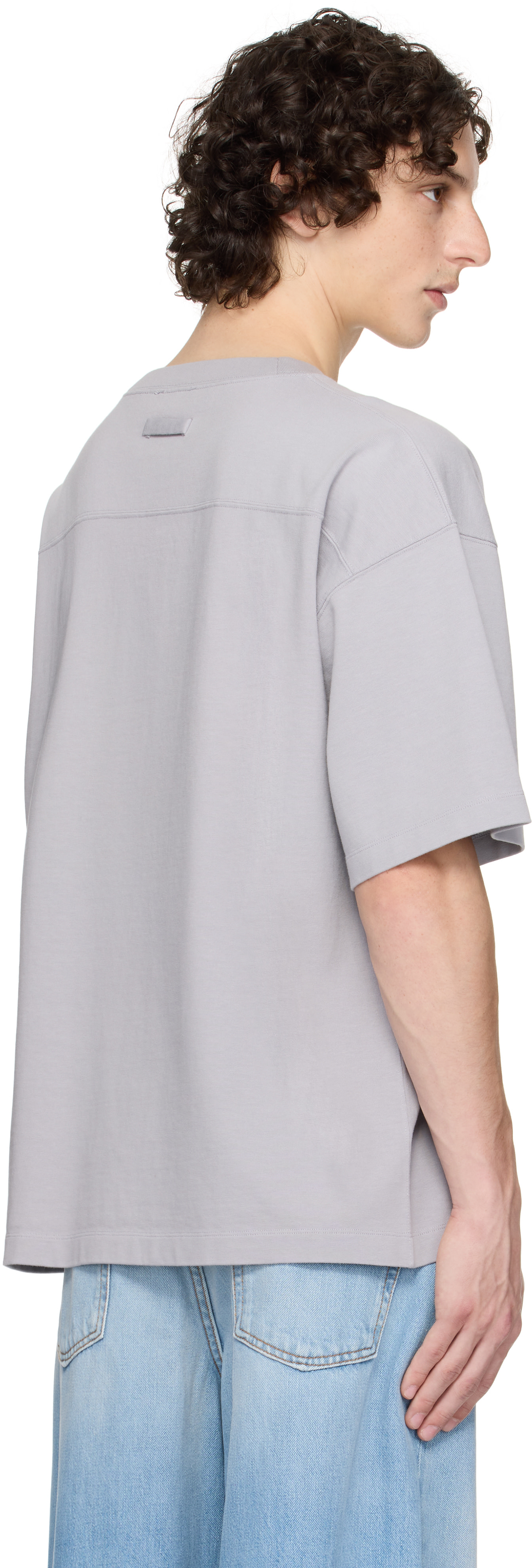 Jean Paul Gaultier: SSENSE Exclusive Gray Cotton Oversized Printed