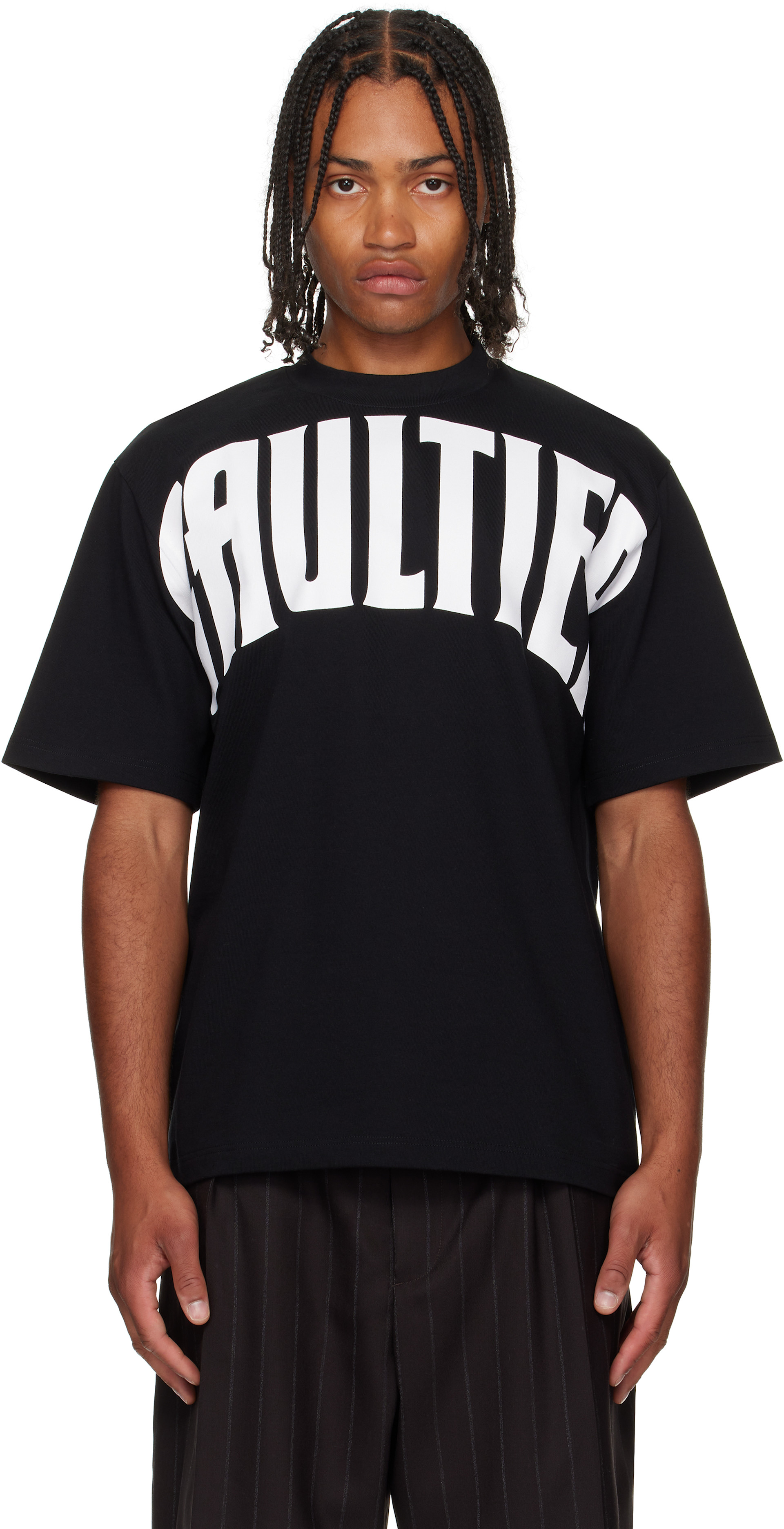 Jean Paul Gaultier 総柄 半袖Tシャツ 48 Jean Paul GAULTIER HOMME Native Print T-shirt Brown 48 (K-135626)