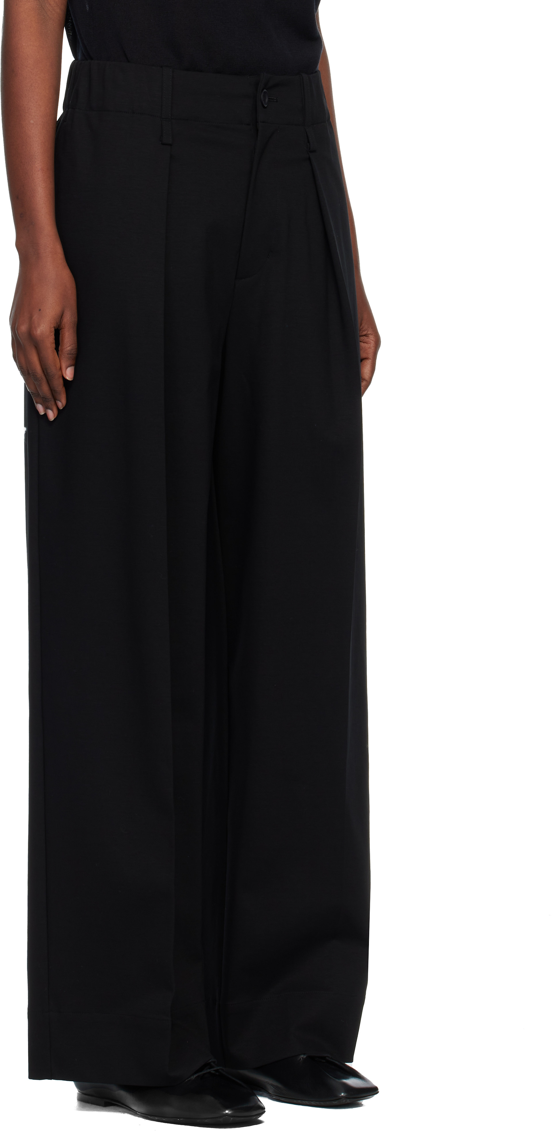Issey Miyake - Pantalon noir - Ensemble