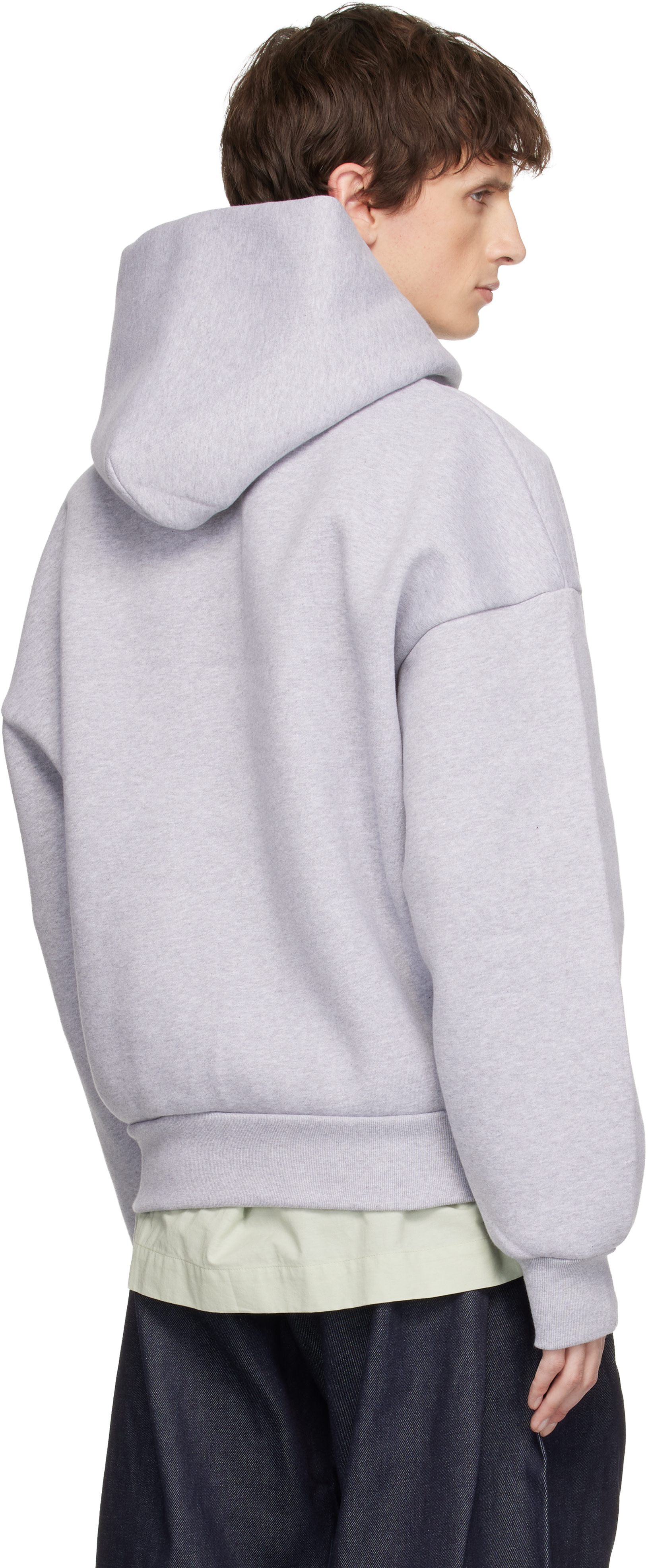 Seventh - Pull à capuche V2 gris
