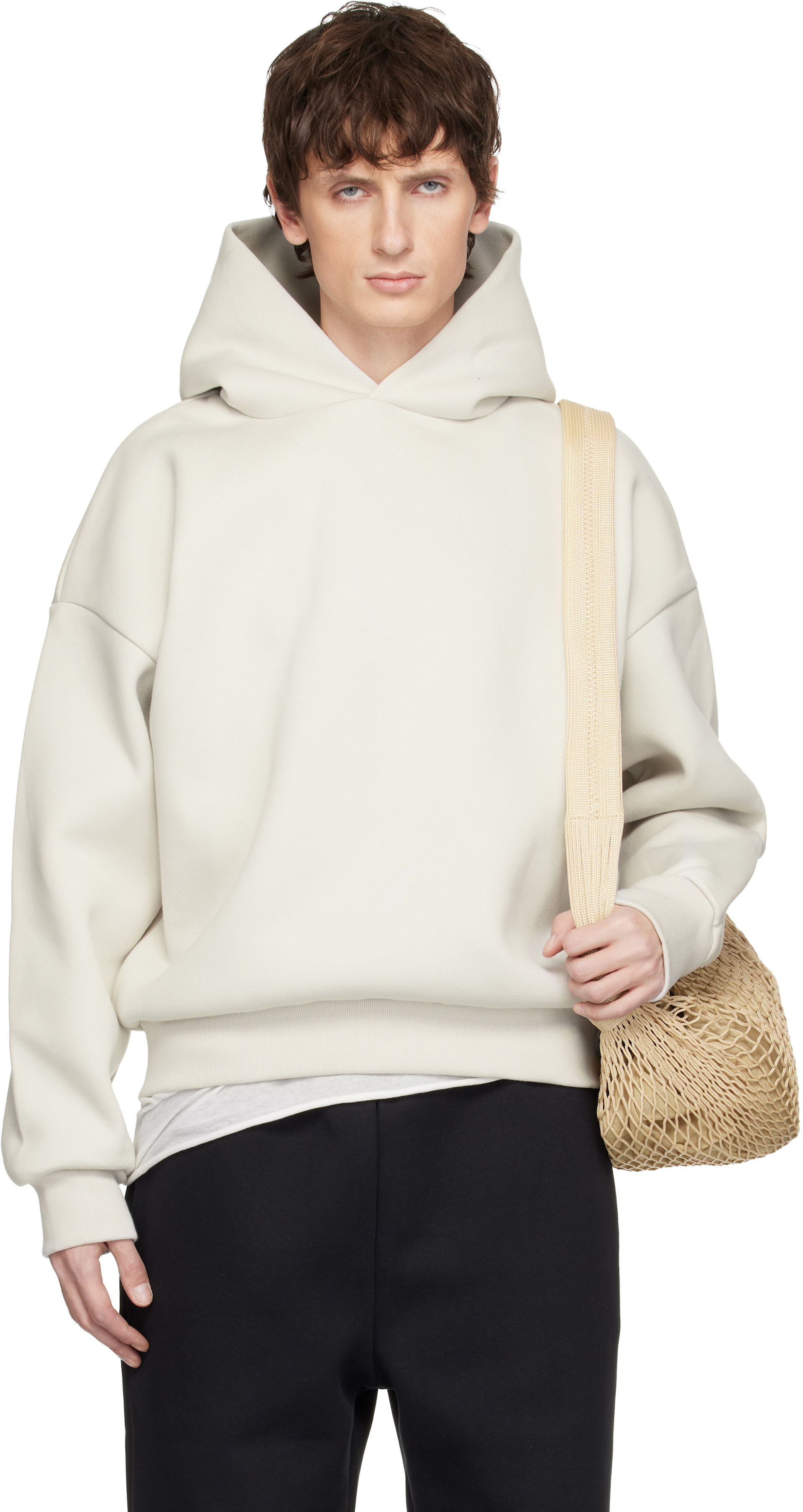 Seventh - Pull à capuche V2 blanc cassé
