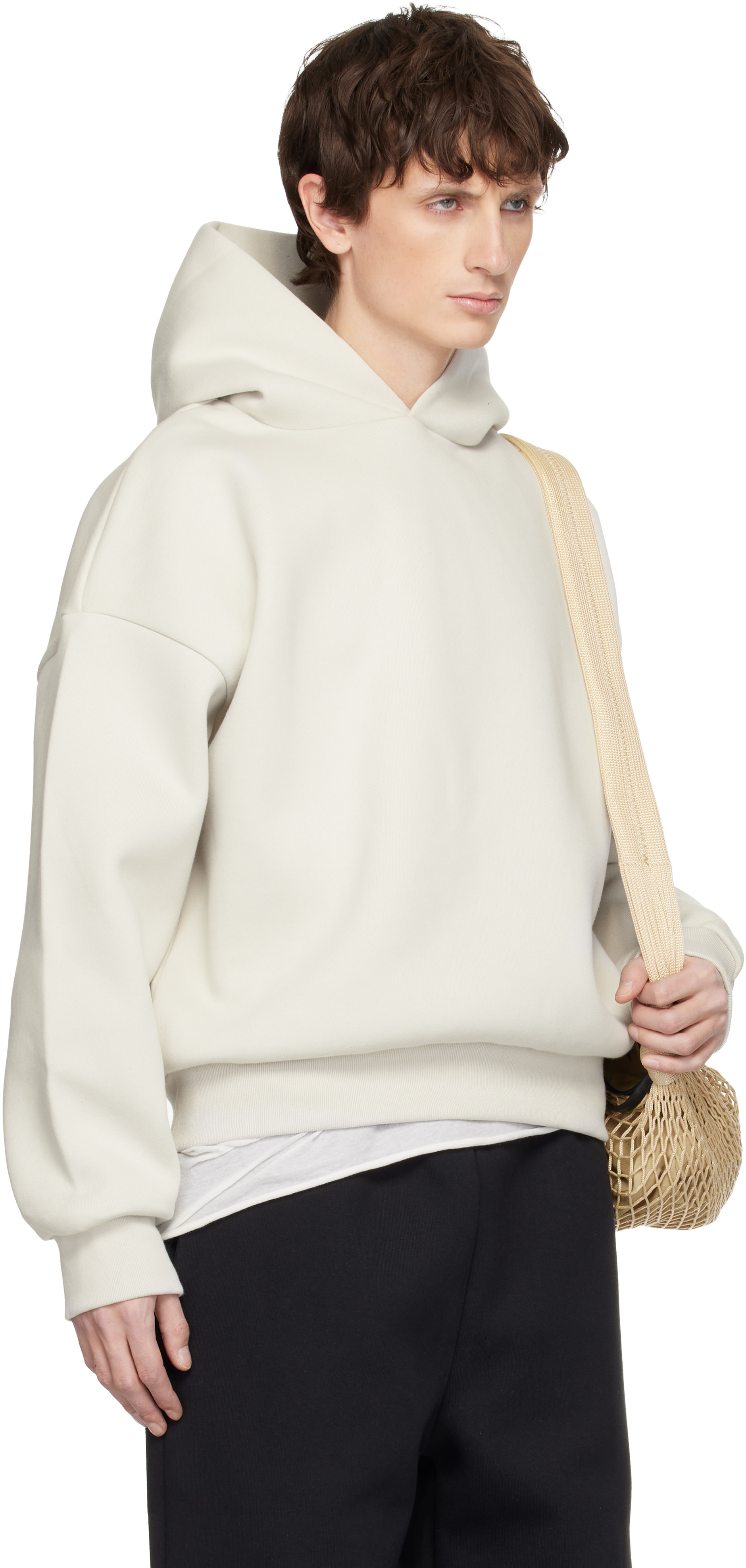 Seventh - Pull à capuche V2 blanc cassé