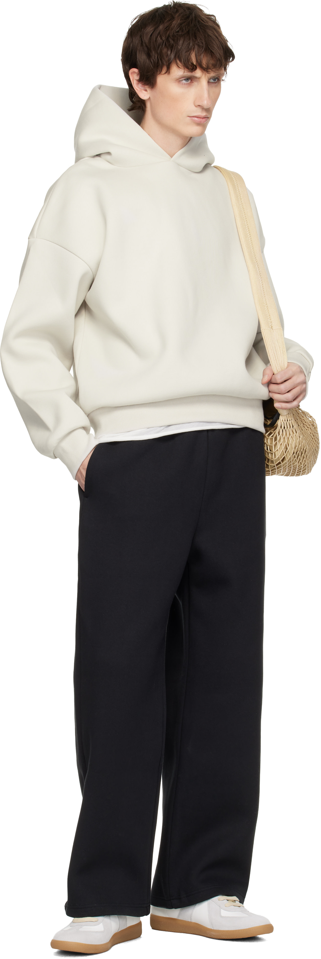 Seventh - Pull à capuche V2 blanc cassé