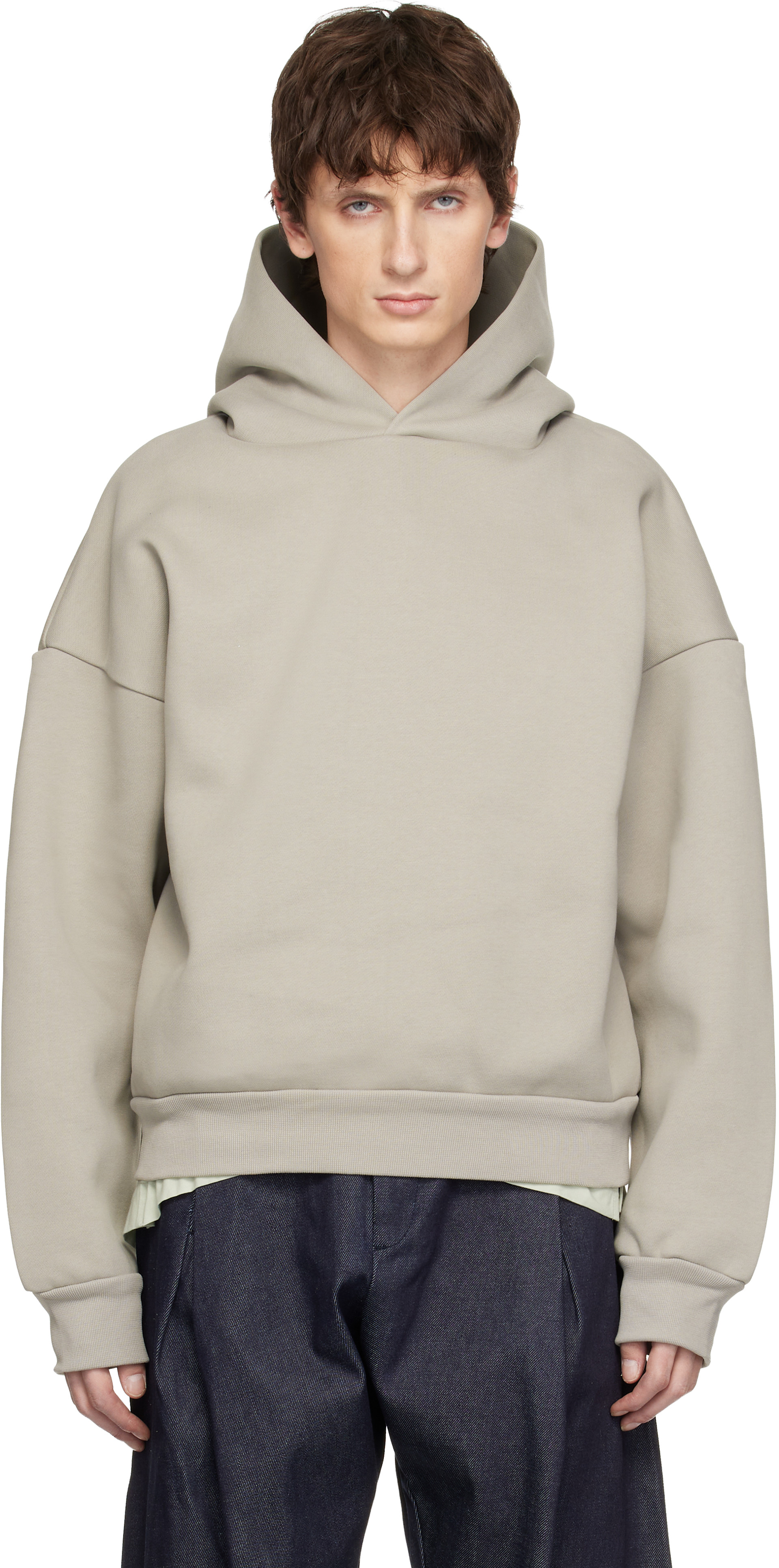 Seventh: Taupe V2 Hoodie | SSENSE Canada