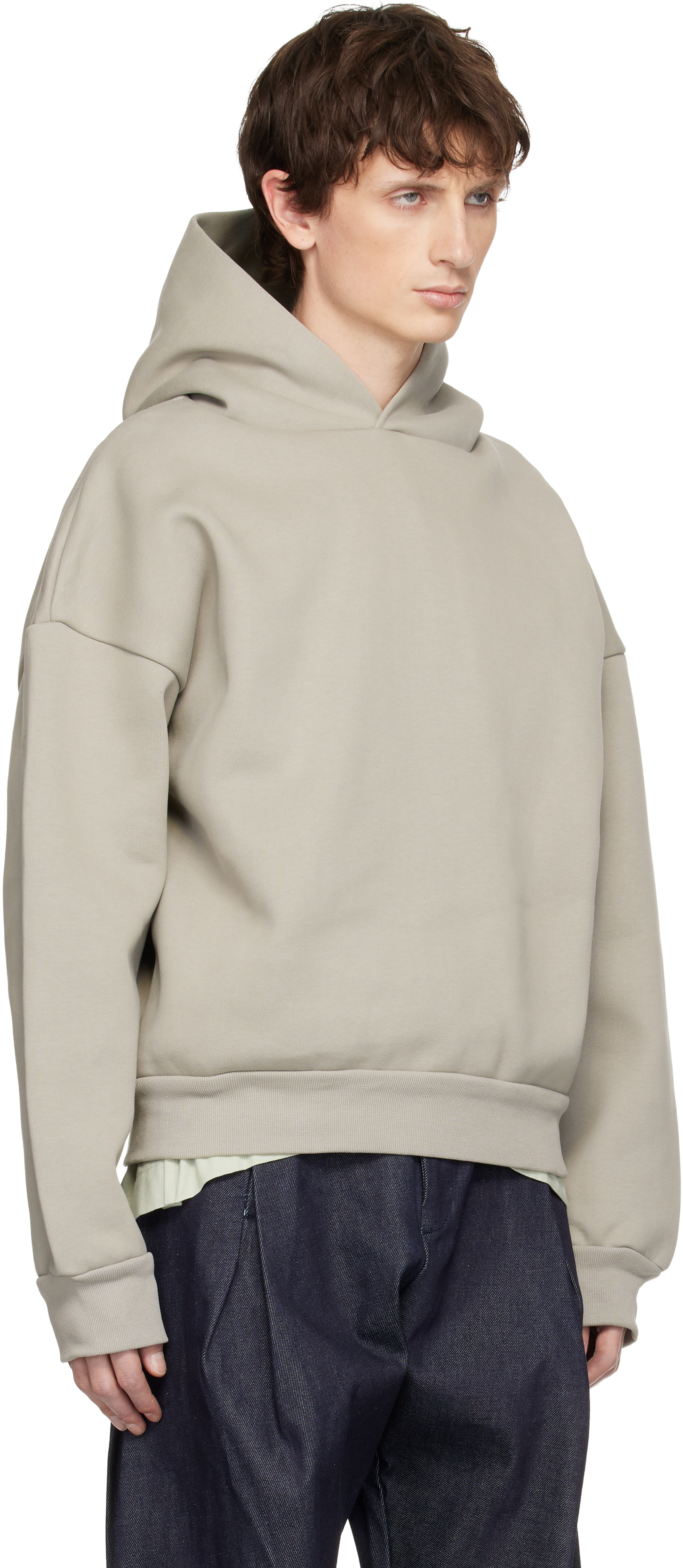 Seventh - Pull à capuche V2 taupe