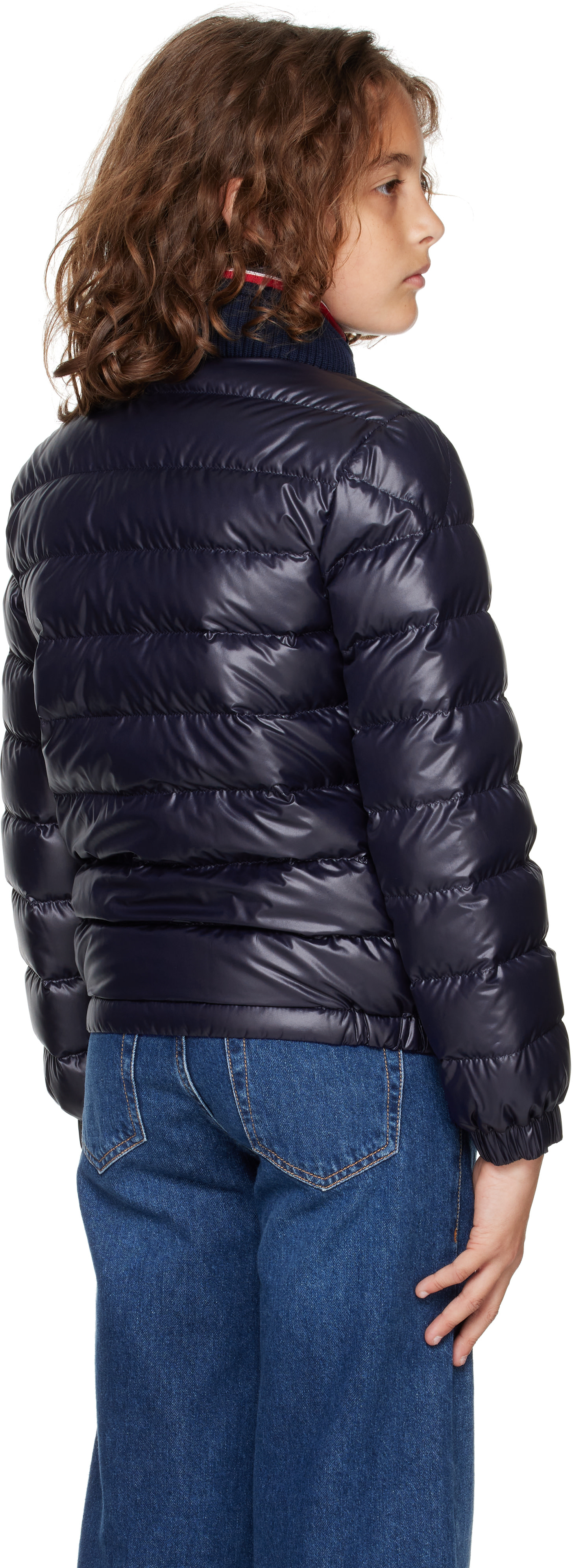 Moncler ネイビー フード付きジャンパー 152cm 子供用の通販 | RIGHTCLIXS