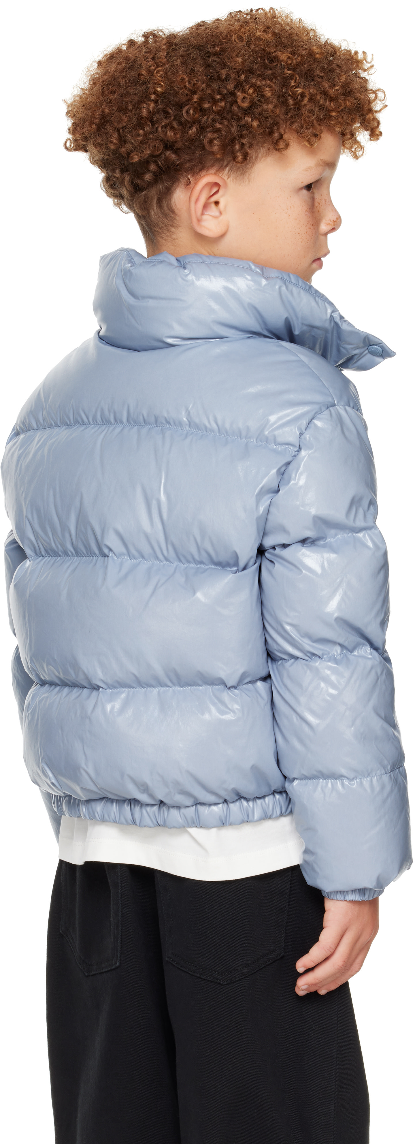 MONCLER ダウン キッズ Black Dacca Hooded Down Jacket - Down Jackets & Vests for Children
