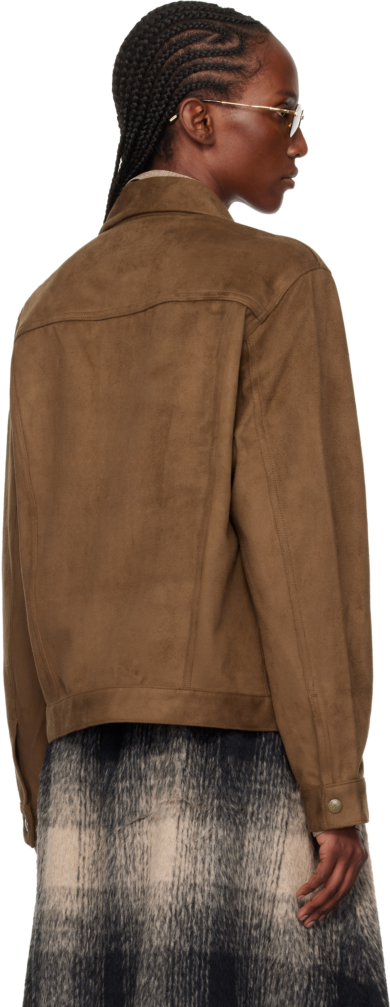 NEEDLES - Blouson Penny Jean brun