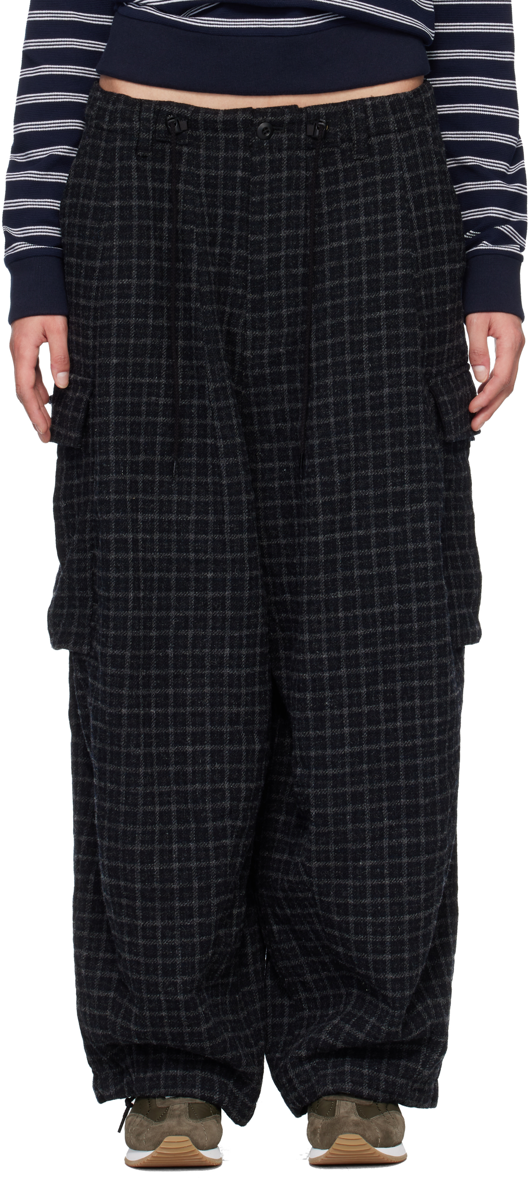 NEEDLES: Black H.D. BDU Cargo Pants | SSENSE