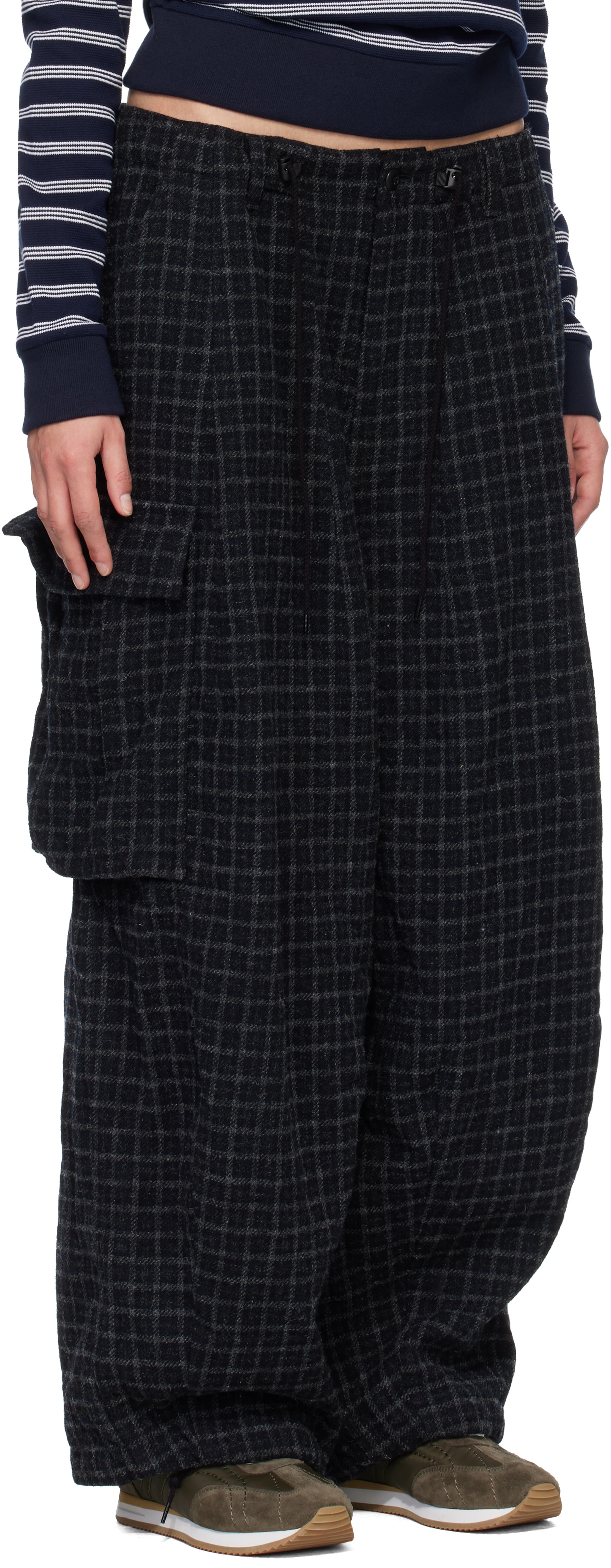 NEEDLES: Black H.D. BDU Cargo Pants | SSENSE
