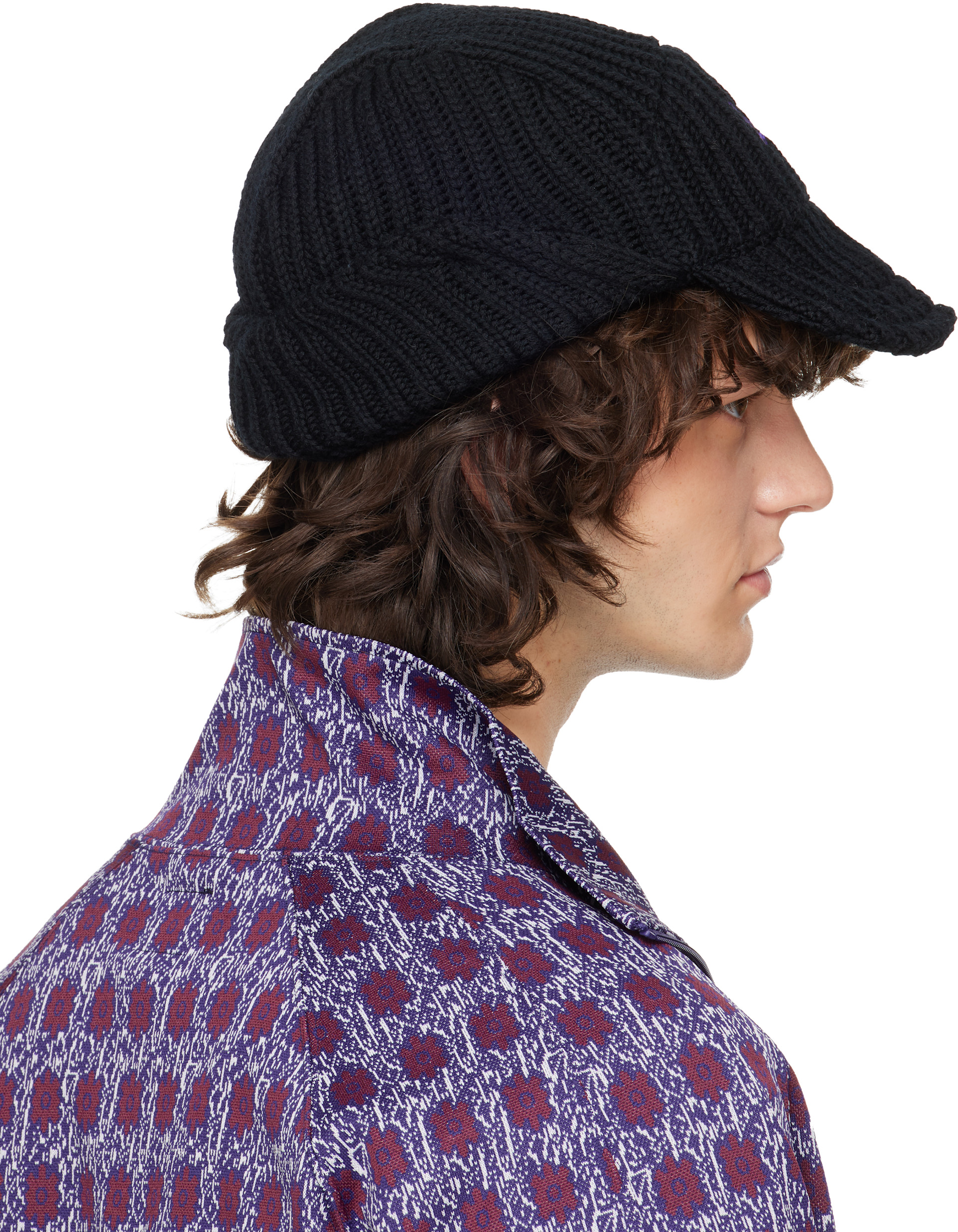 NEEDLES - Casquette Bird noire