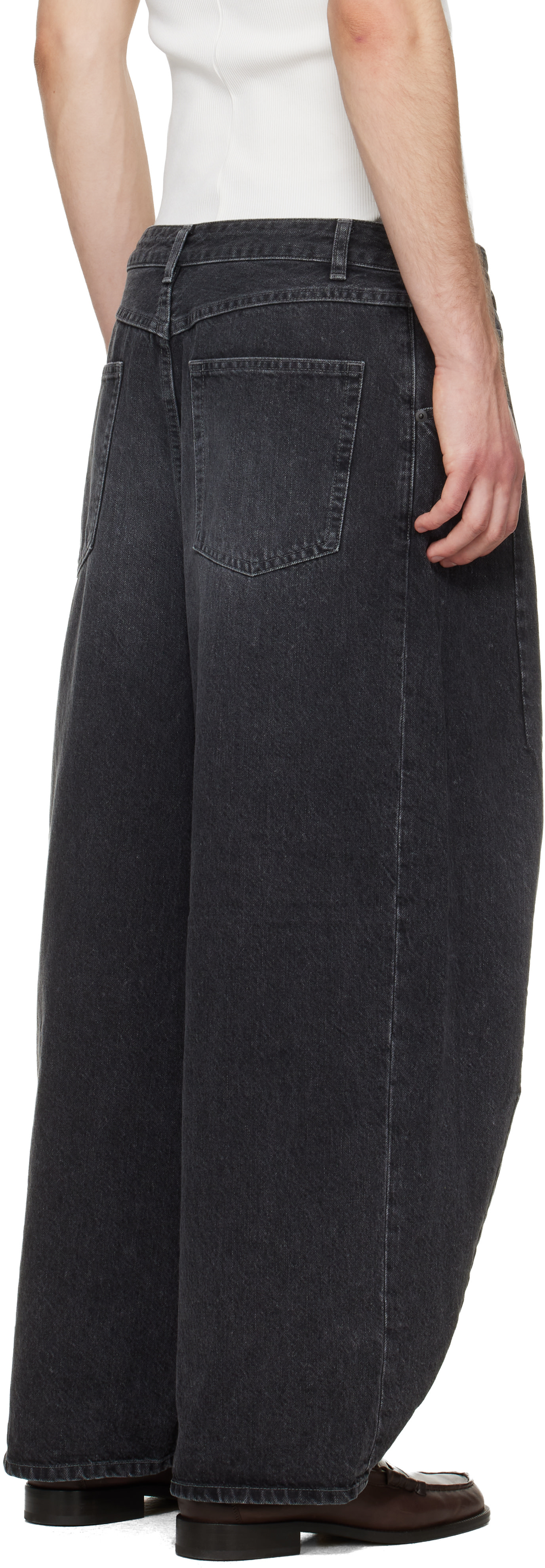 NEEDLES: Black H.D. Jeans | SSENSE Canada