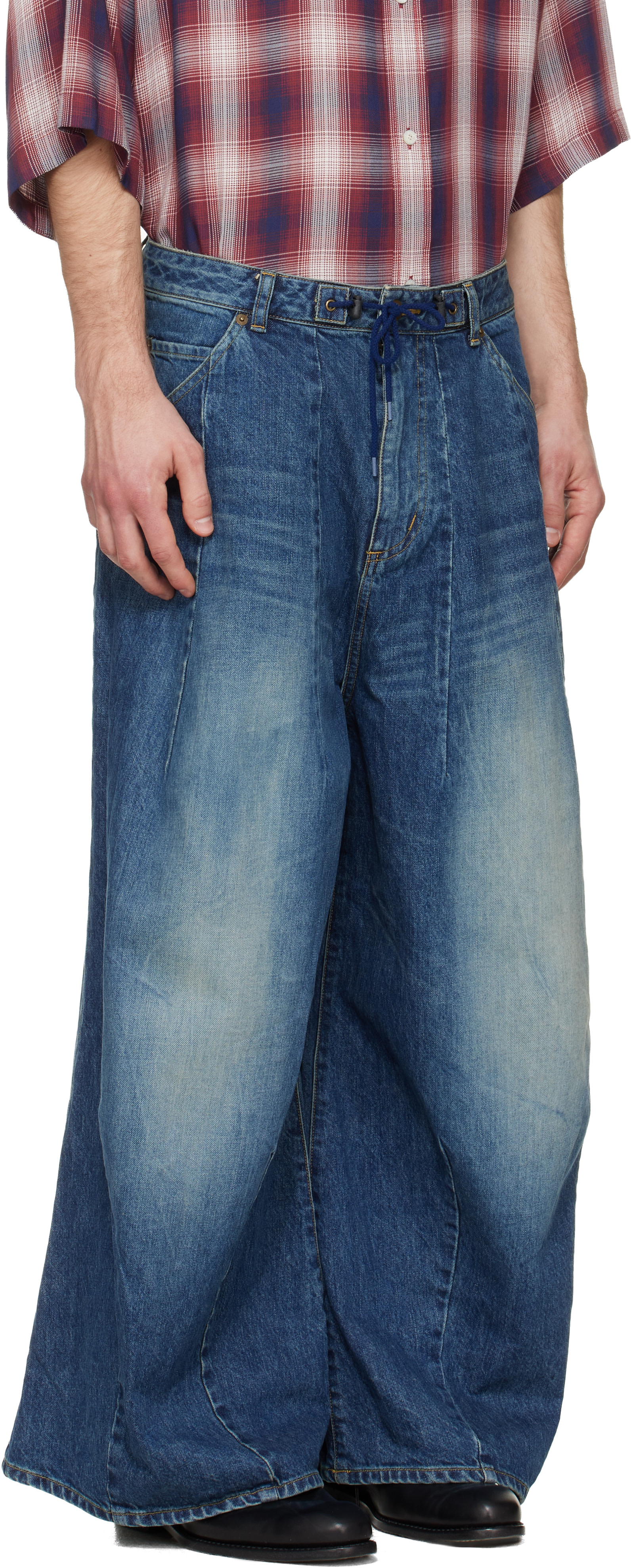 NEEDLES - Jean H.D. Buggy bleu