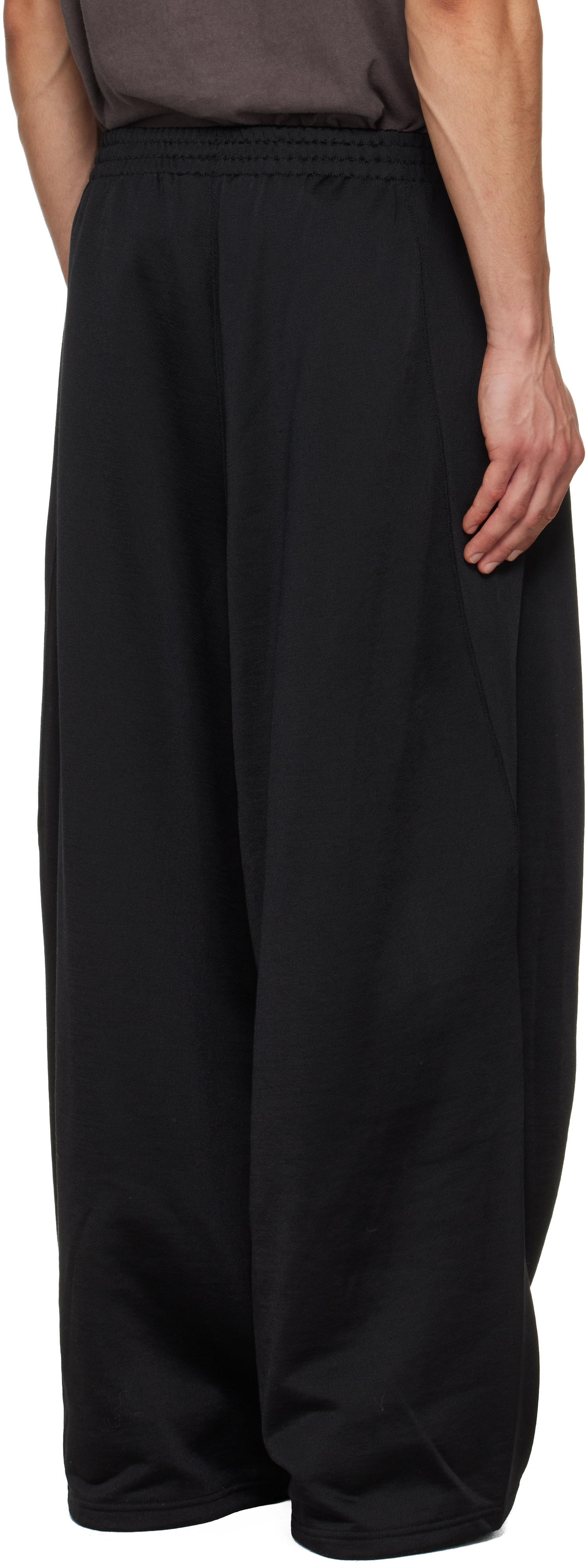 パンツ needles NEEDLES: Black H.D. Sweatpants | SSENSE