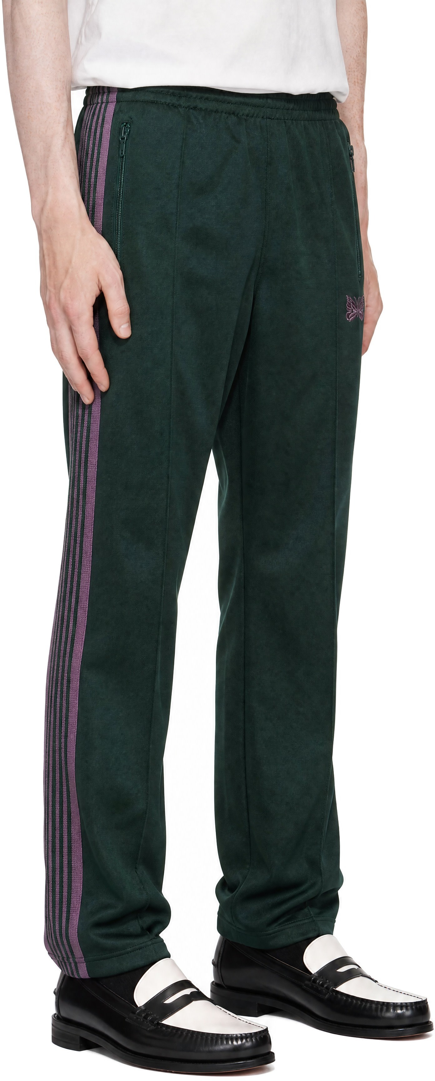 NEEDLES - Green Boot-Cut Track Pants