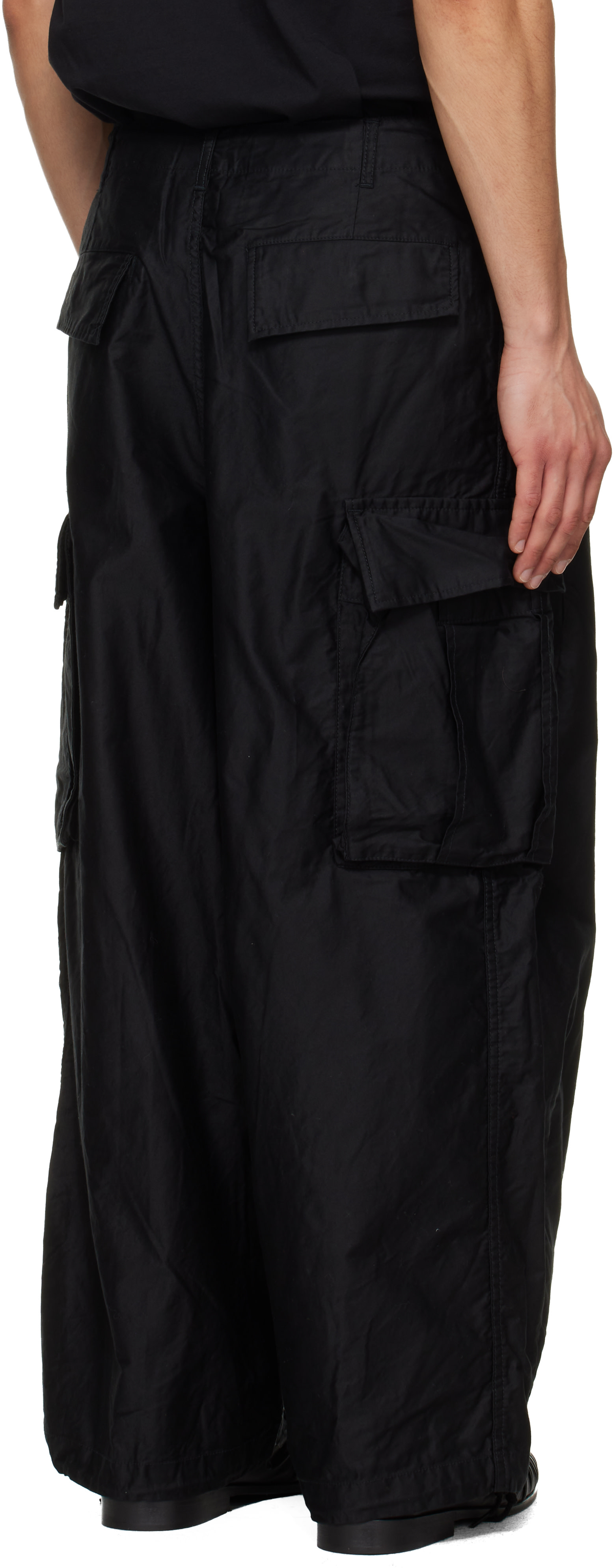 NEEDLES: Black H.D. BDU Cargo Pants | SSENSE