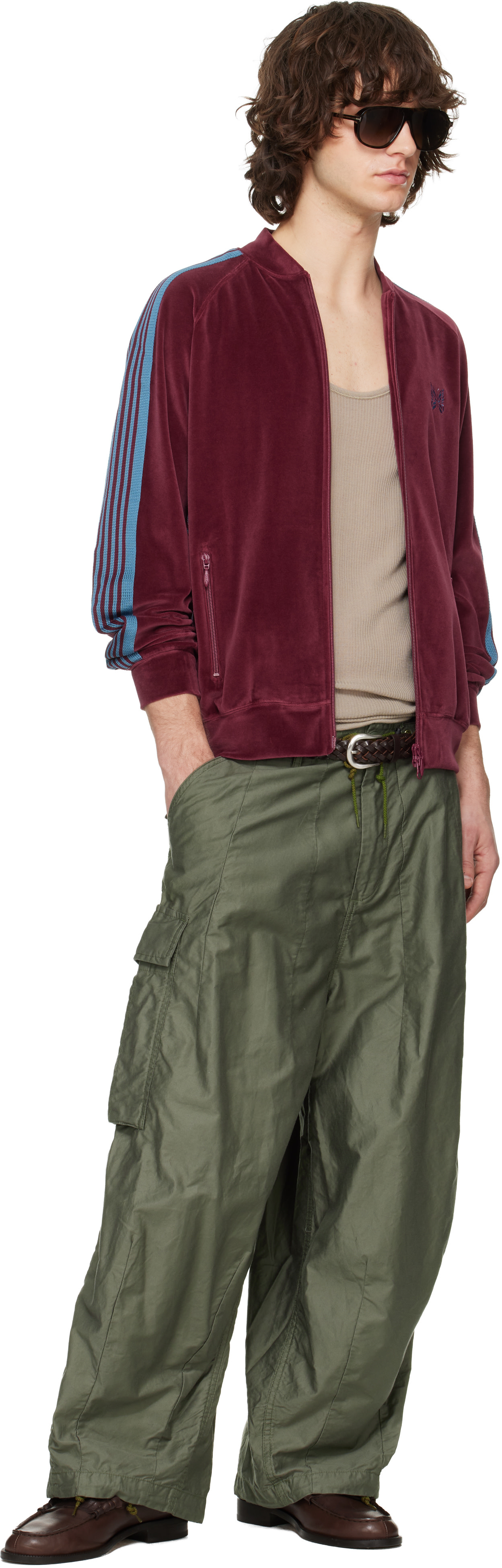 NEEDLES: Khaki H.D. BDU Cargo Pants | SSENSE