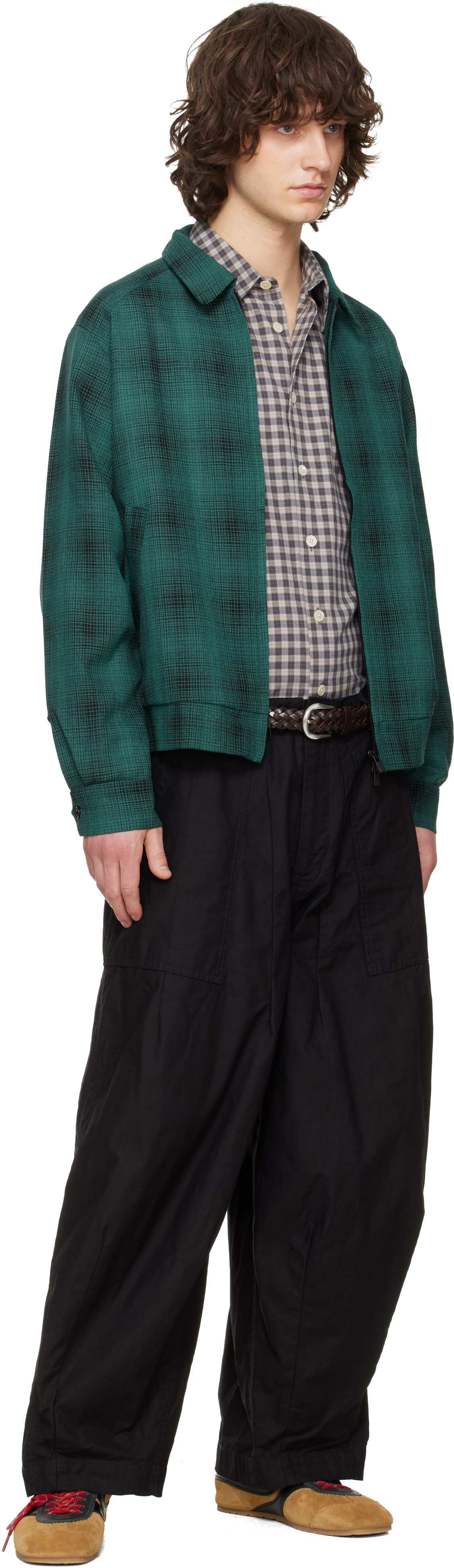 NEEDLES: Black H.D. Fatigue Trousers | SSENSE