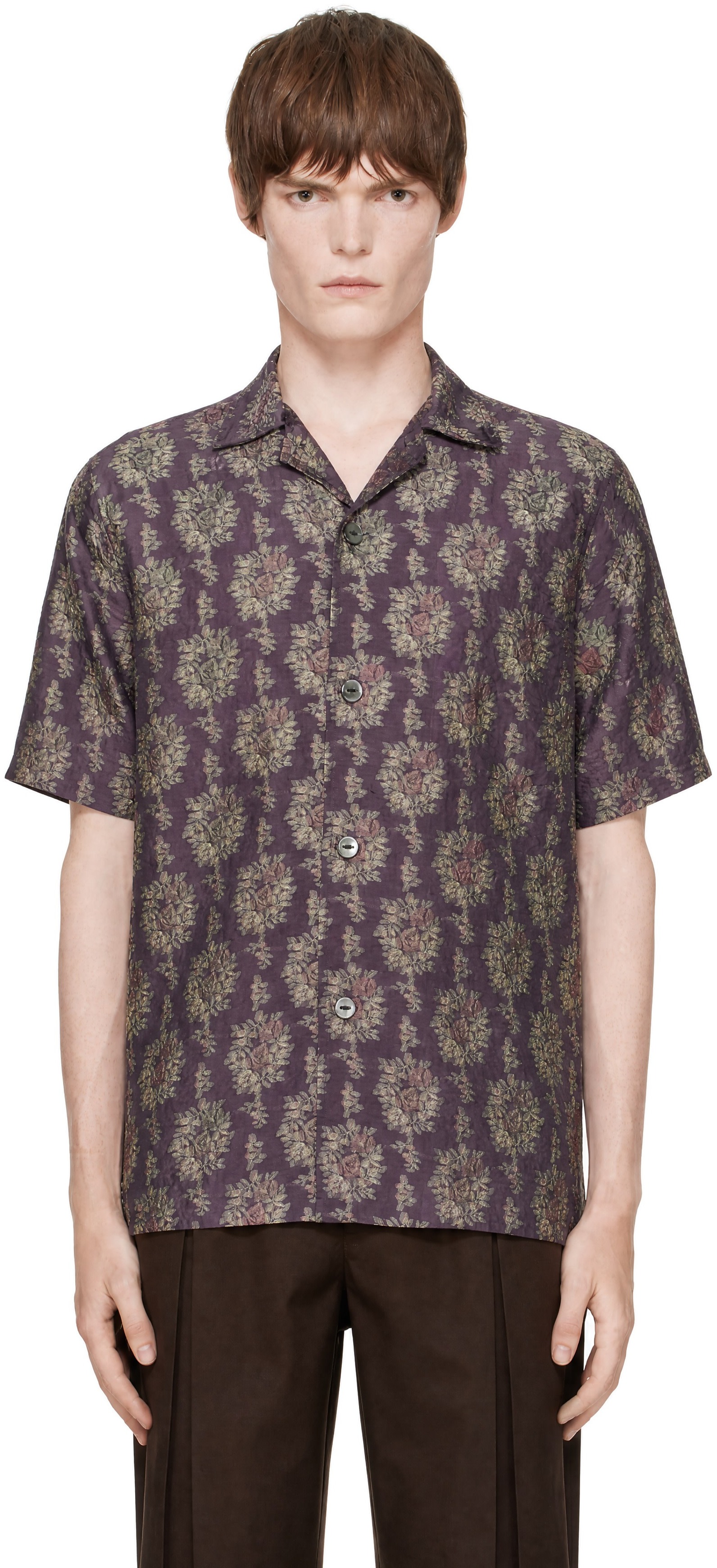 NEEDLES - Purple Cabana Shirt