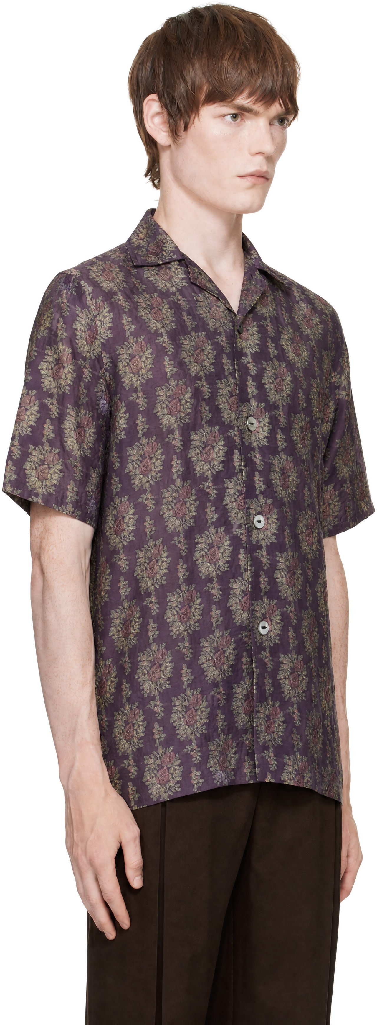 NEEDLES - Chemise de camp mauve