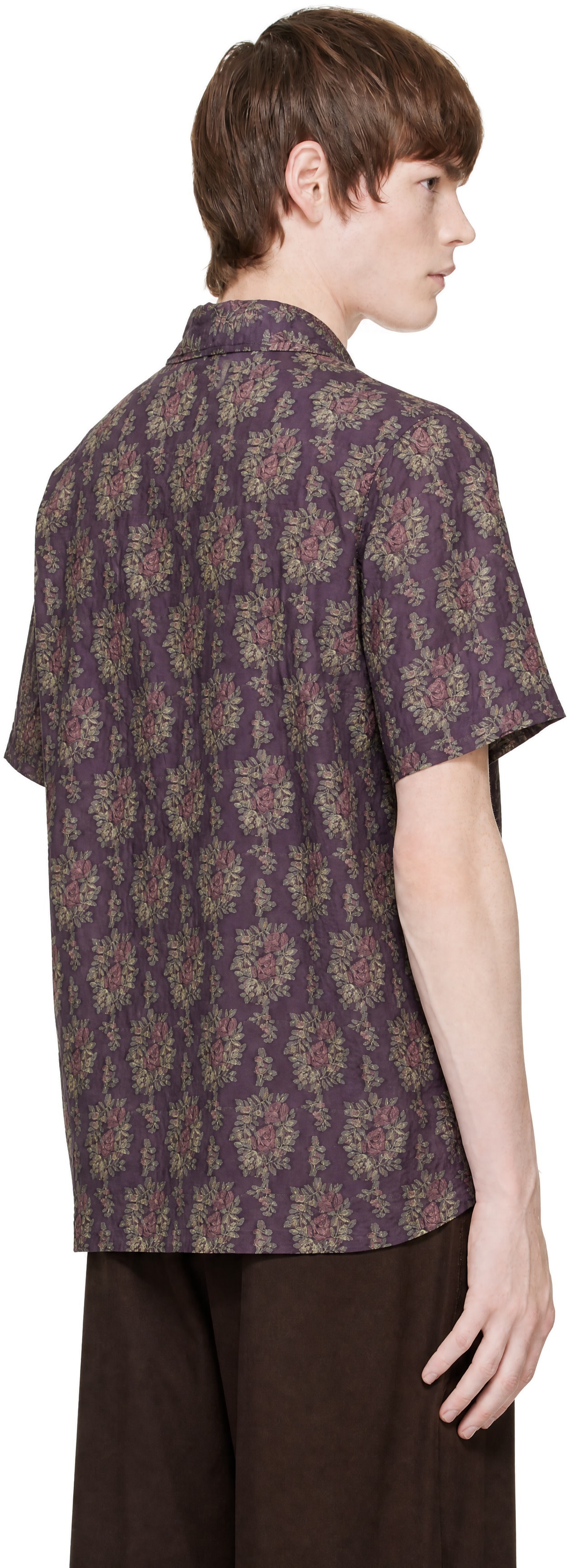 NEEDLES - Purple Cabana Shirt