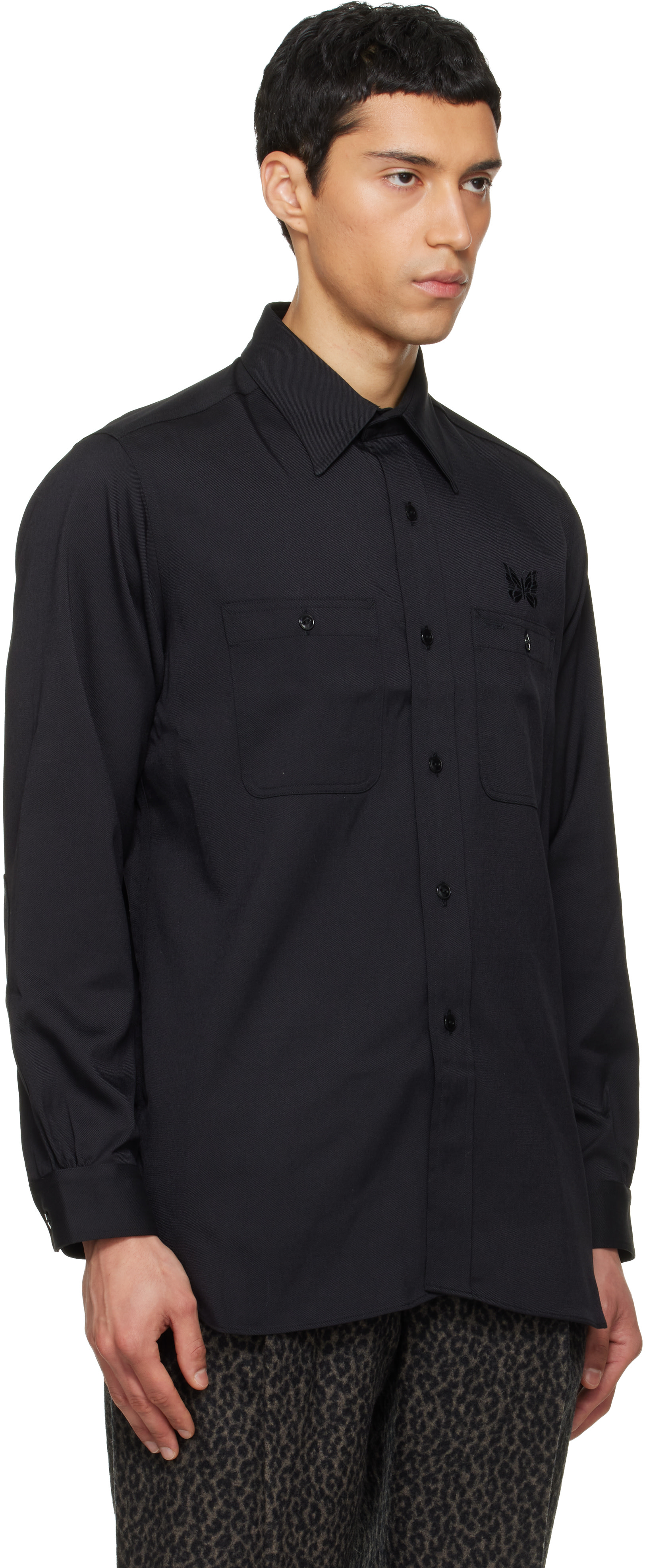 NEEDLES - Chemise de travail noire