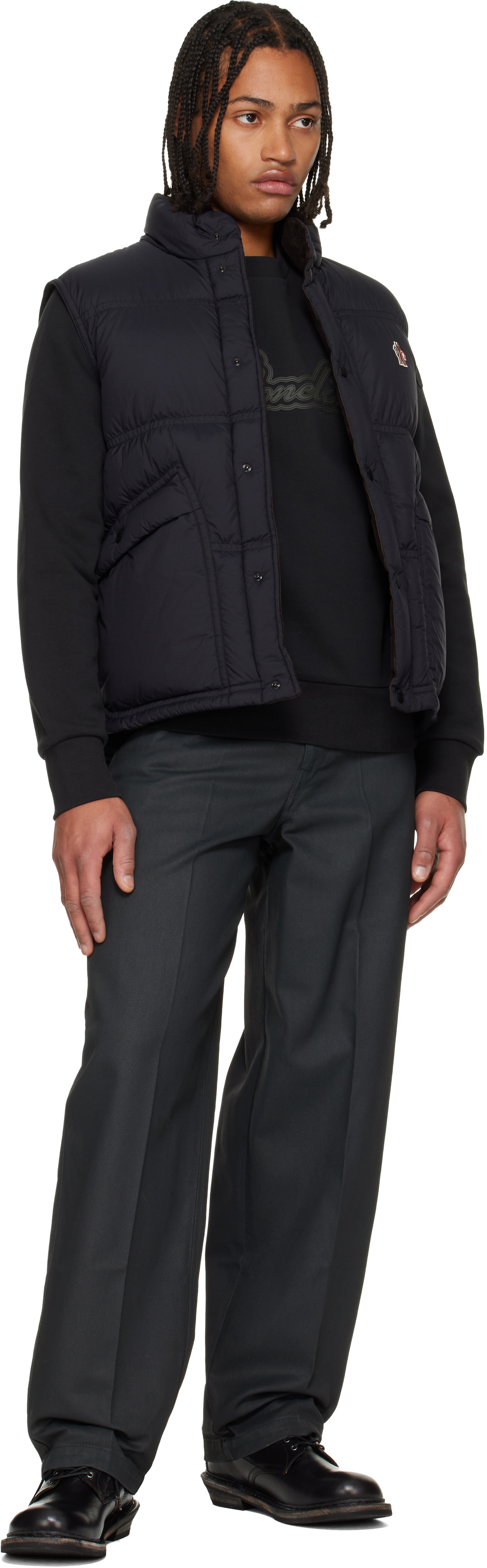 Moncler Grenoble - ブラック Aul ダウンベスト