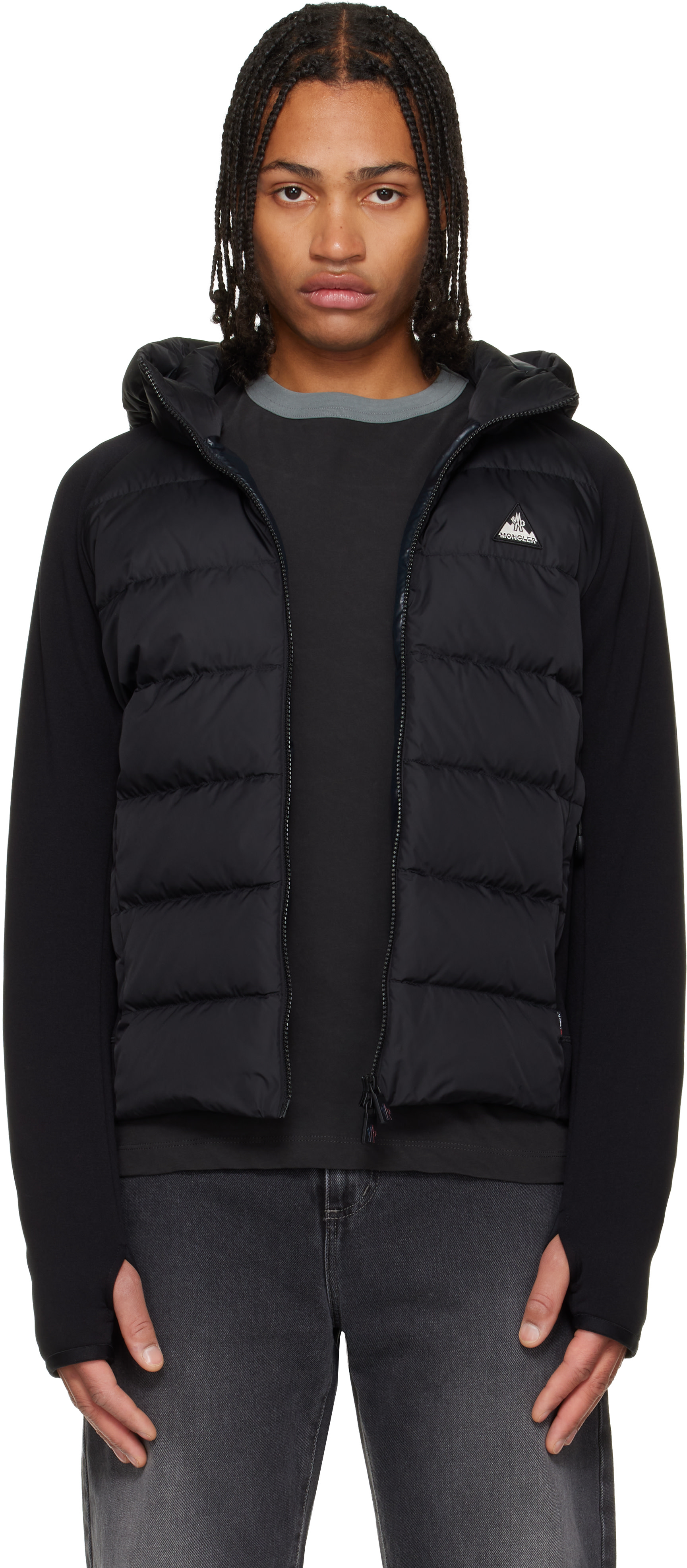 Moncler Grenoble - 블랙 마글리아 다운 재킷