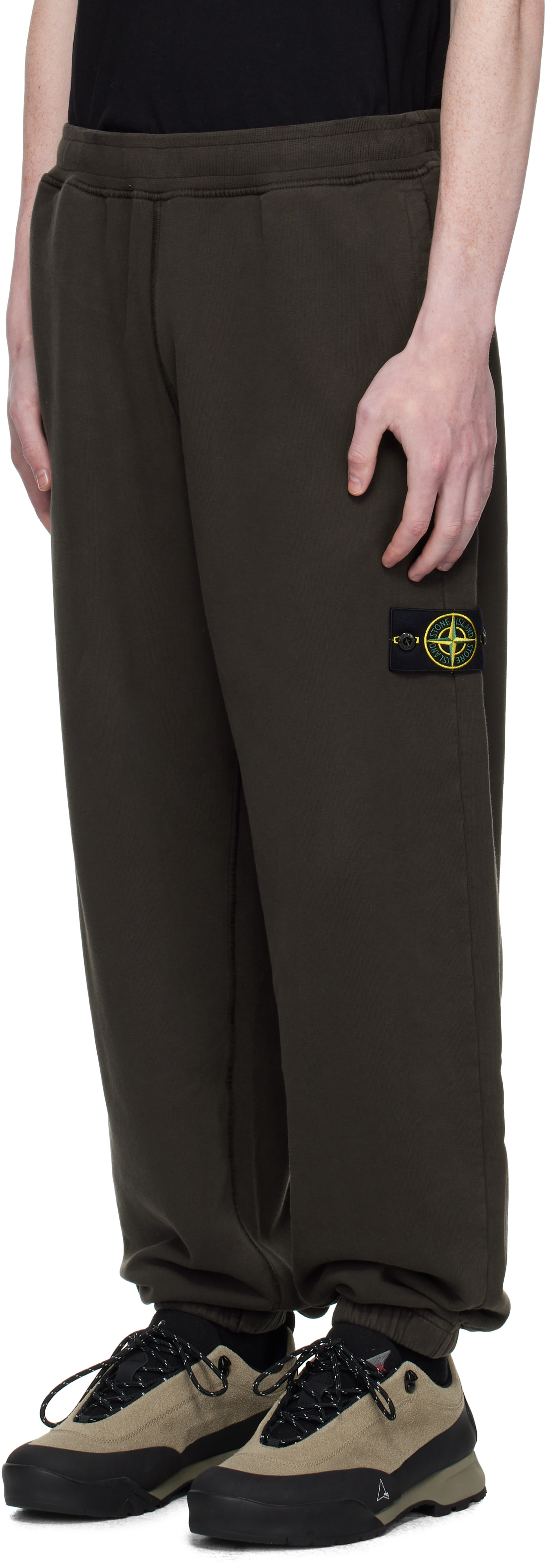 Stone Island: グレー 6200004 ブラッシュド オーガニックコットン 