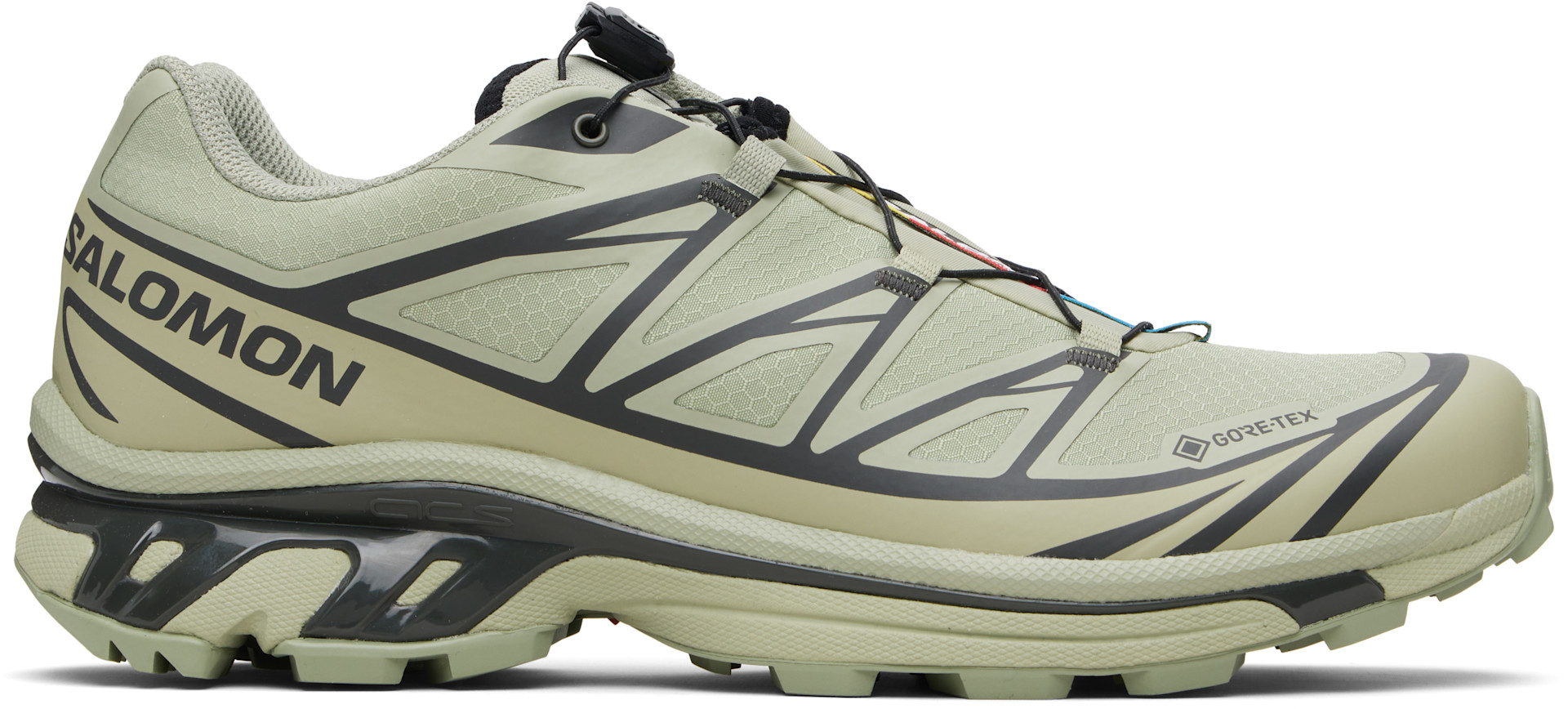 Salomon: Khaki XT-6 GORE-TEX Sneakers | SSENSE