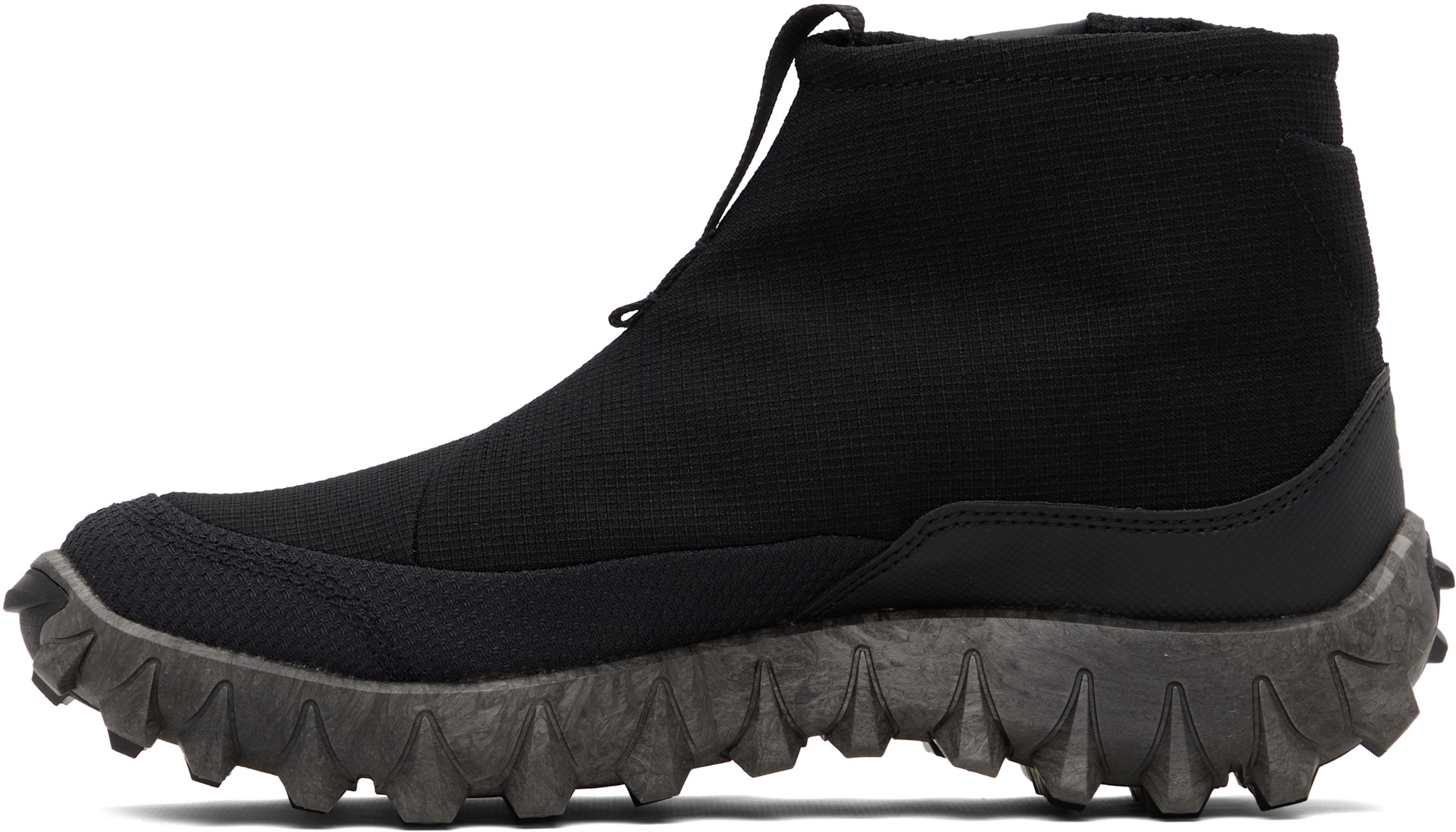 Salomon: Black Snowclog Mid High Top Sneakers | SSENSE
