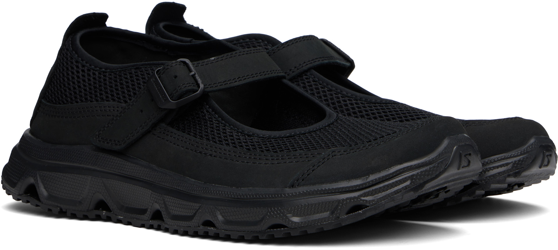 Salomon: Black RX Marie-Jeanne Loafers | SSENSE