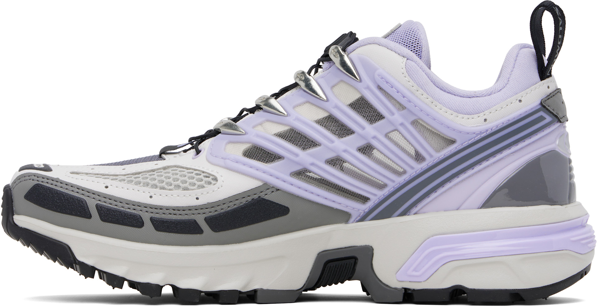 Salomon: パープル＆グレー ACS Pro スニーカー | SSENSE 日本