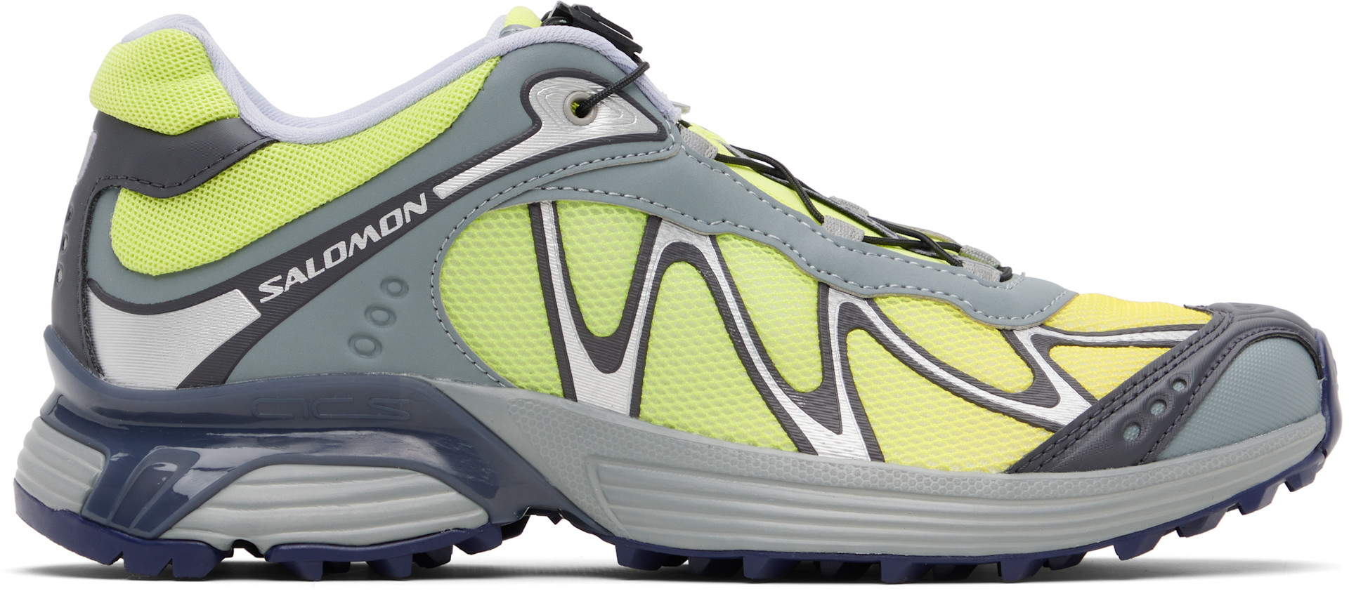 Salomon: グレー＆グリーン XT-Whisper スニーカー | SSENSE 日本