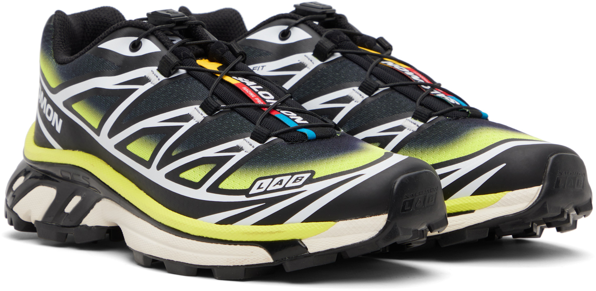Salomon: Black & Green XT-6 Skyline Sneakers | SSENSE Japan