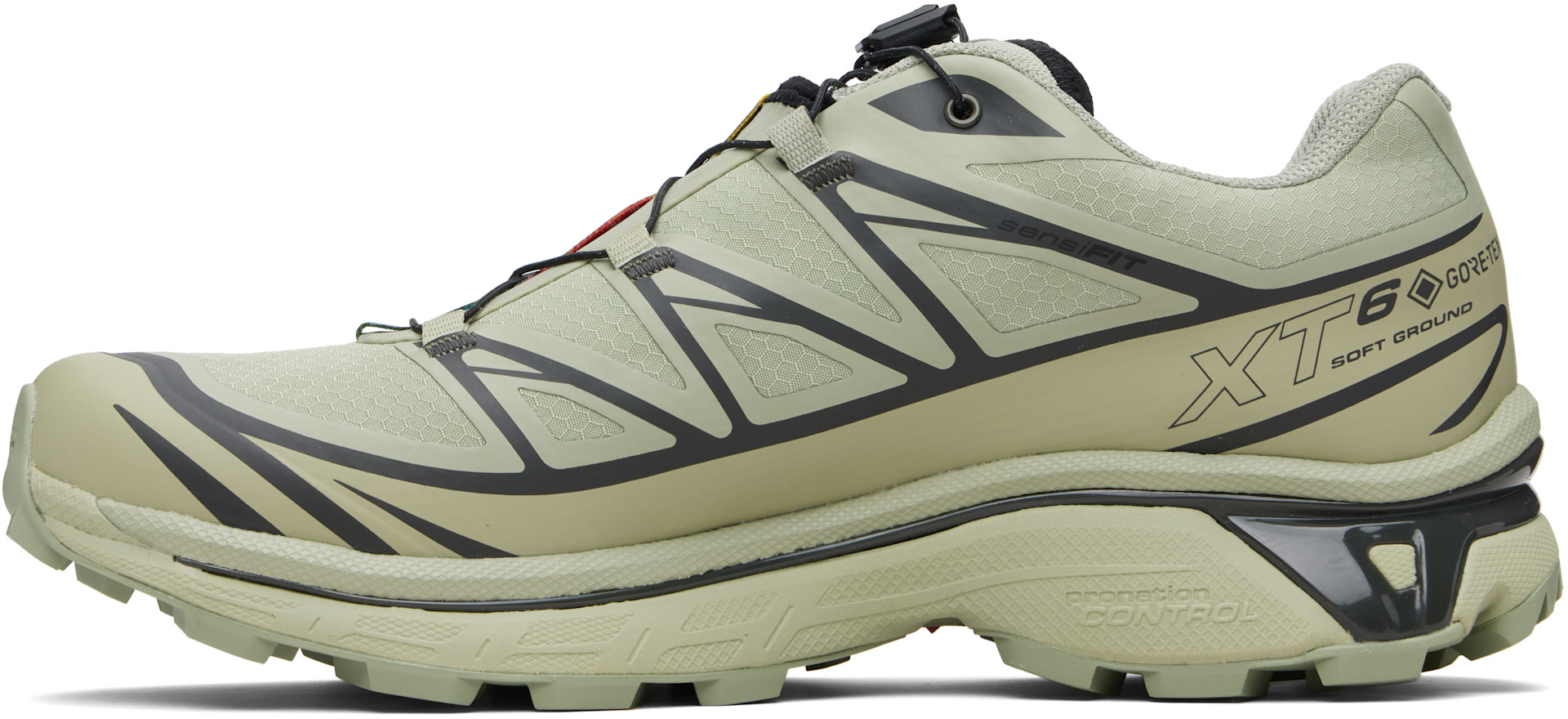 Salomon: Khaki XT-6 GORE-TEX Sneakers | SSENSE