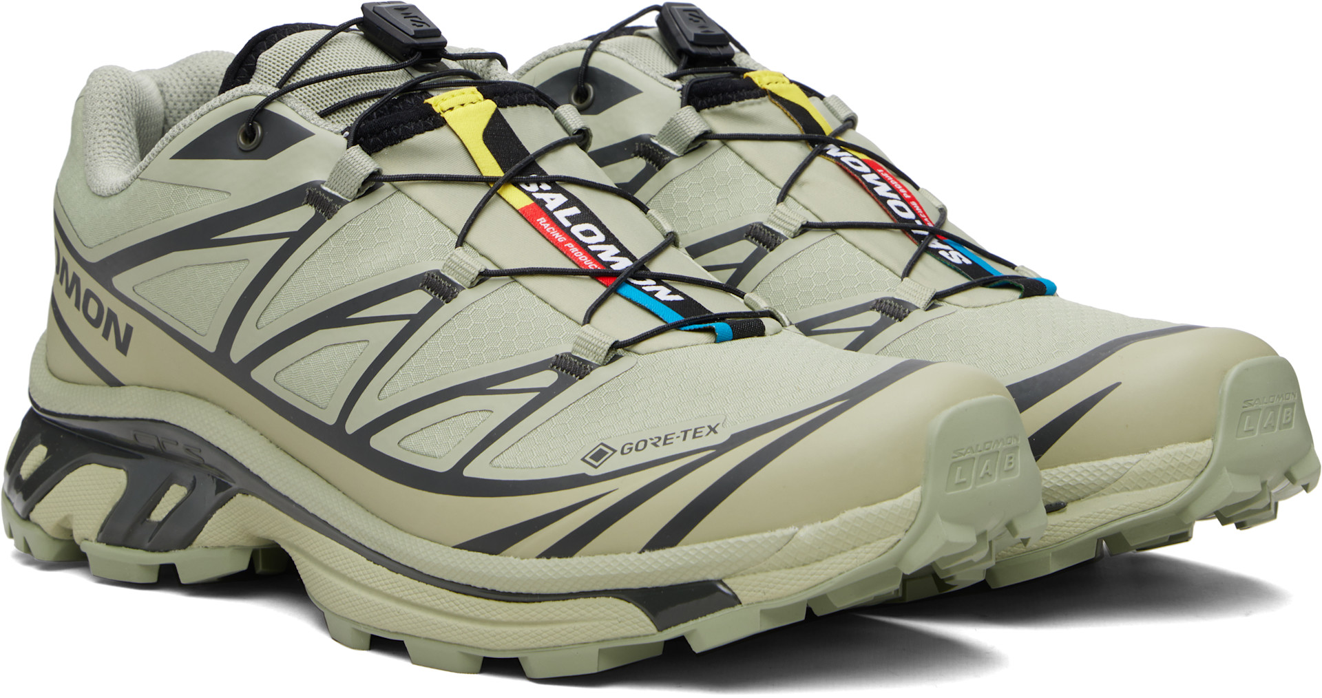 Salomon: Khaki XT-6 GORE-TEX Sneakers | SSENSE