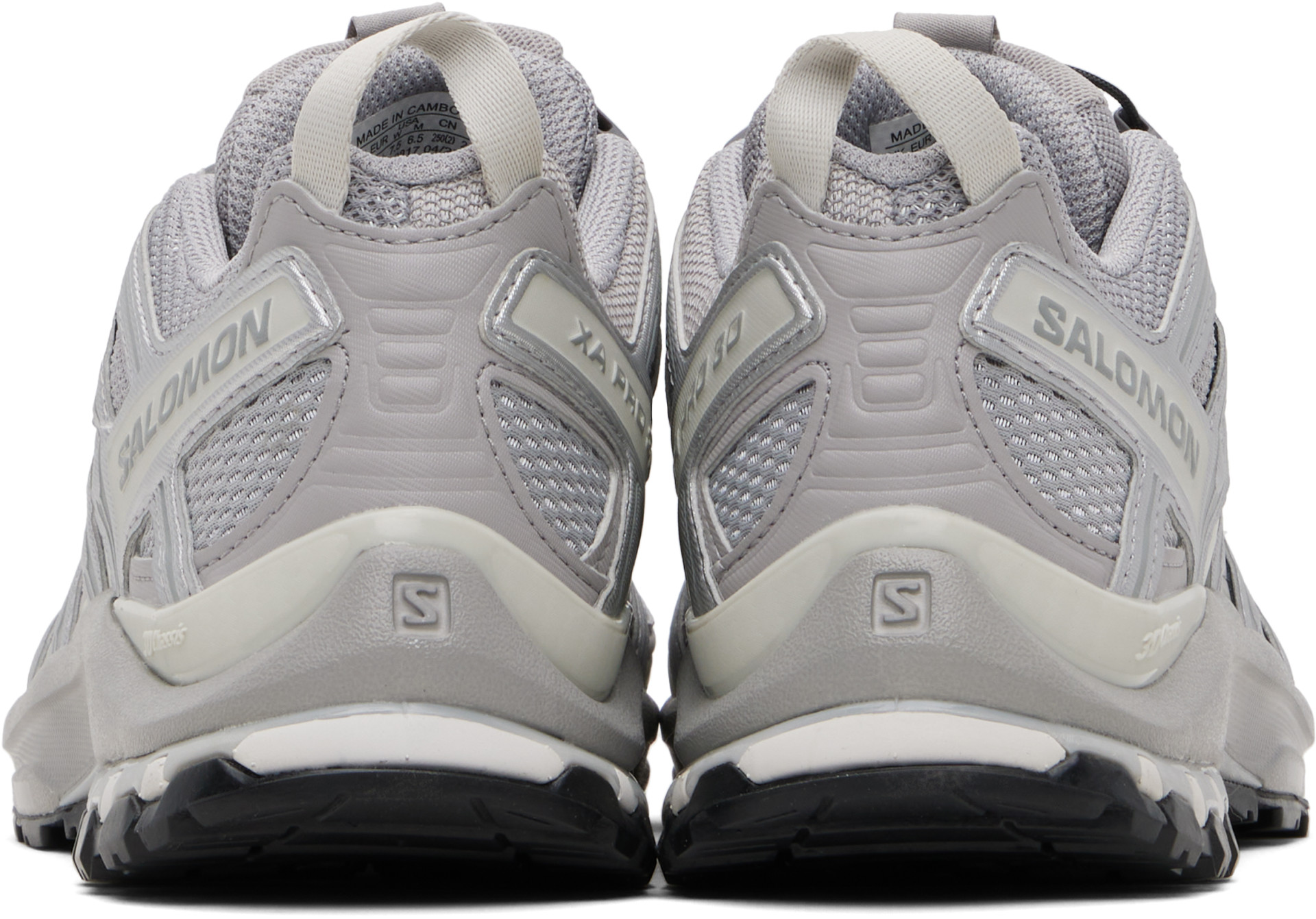 Salomon - Gray XA Pro 3D Sneakers