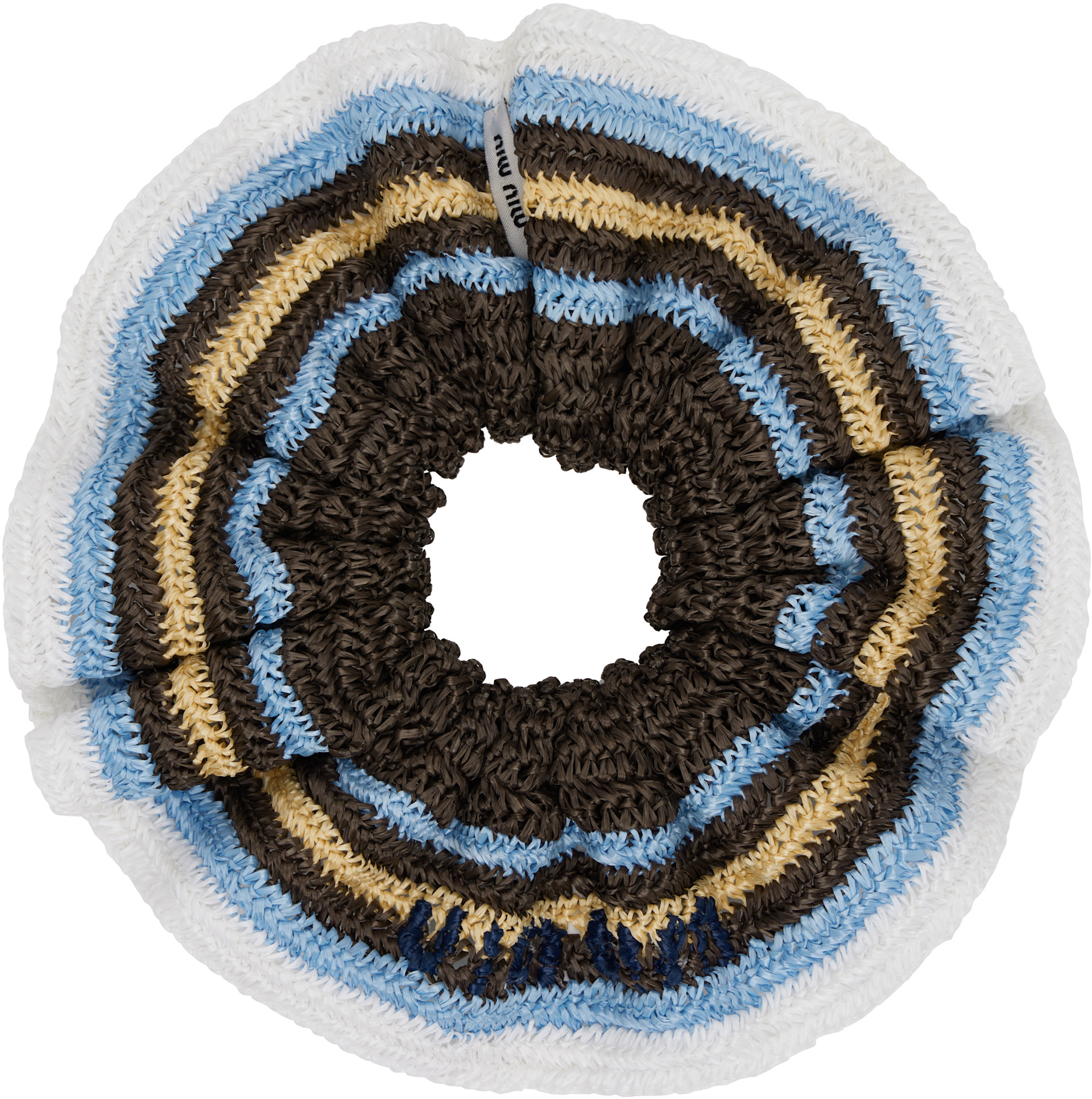 Miu Miu - Multicolor Crochet Scrunchie
