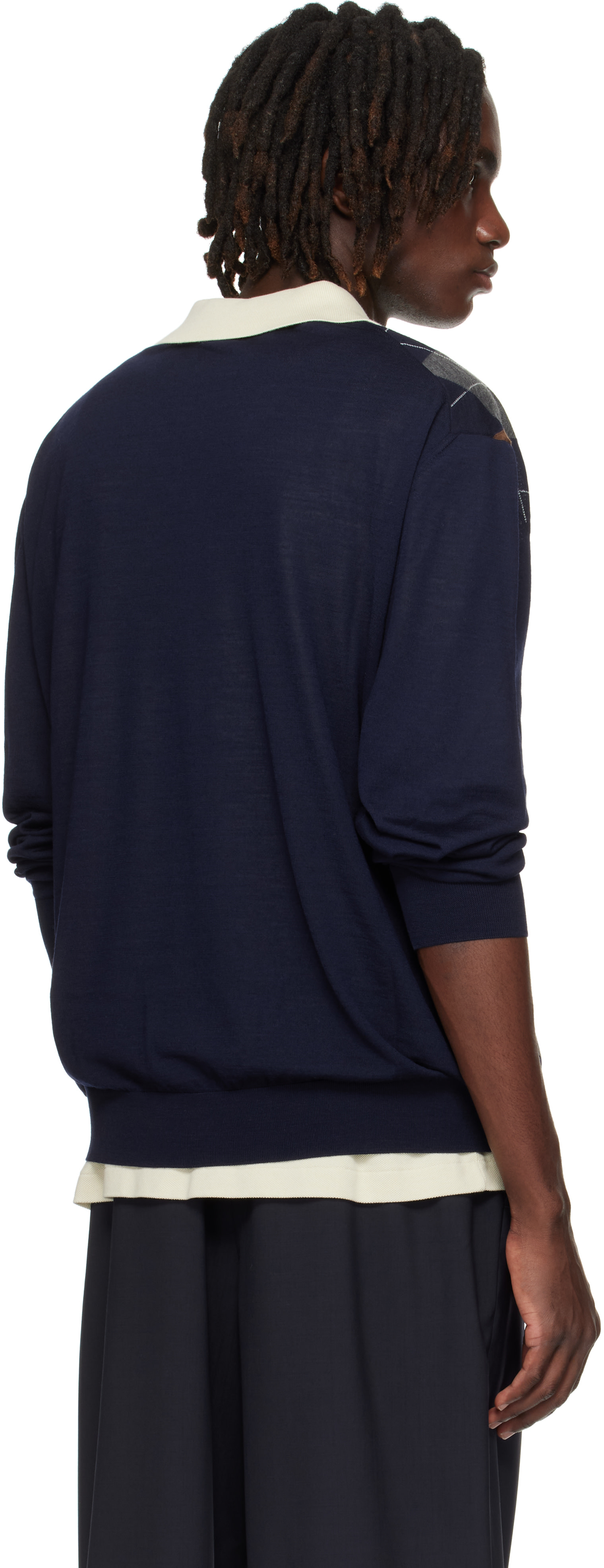 Miu Miu - Navy Wool Sweater