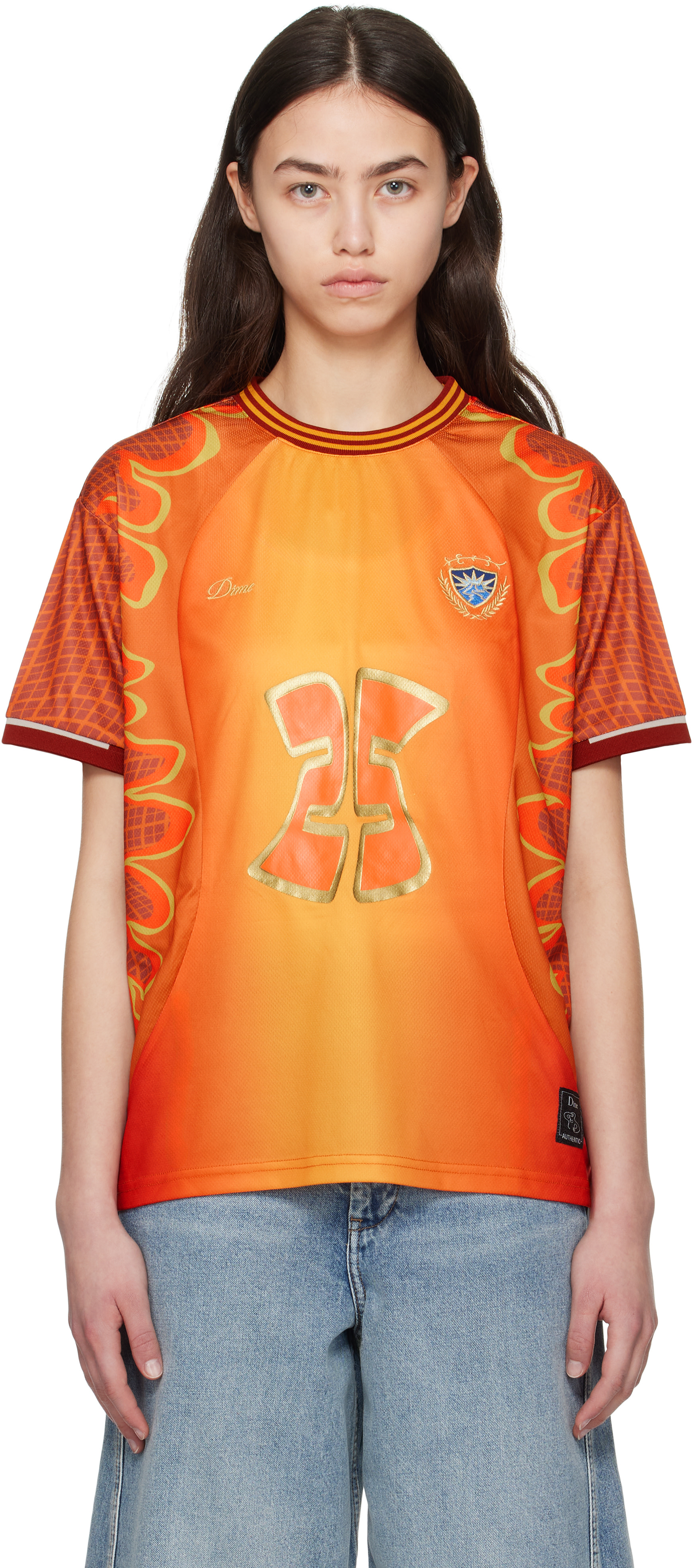 Dime - Maillot Holy Flame orange