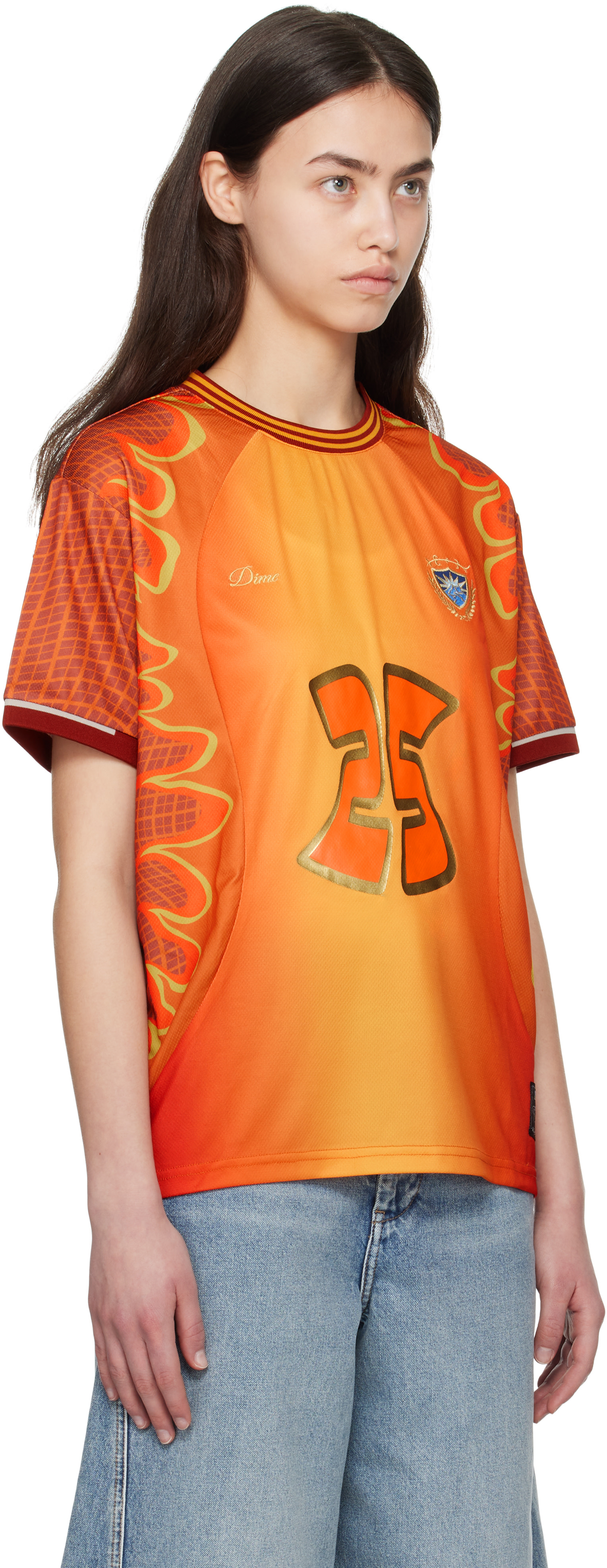 Dime - Maillot Holy Flame orange