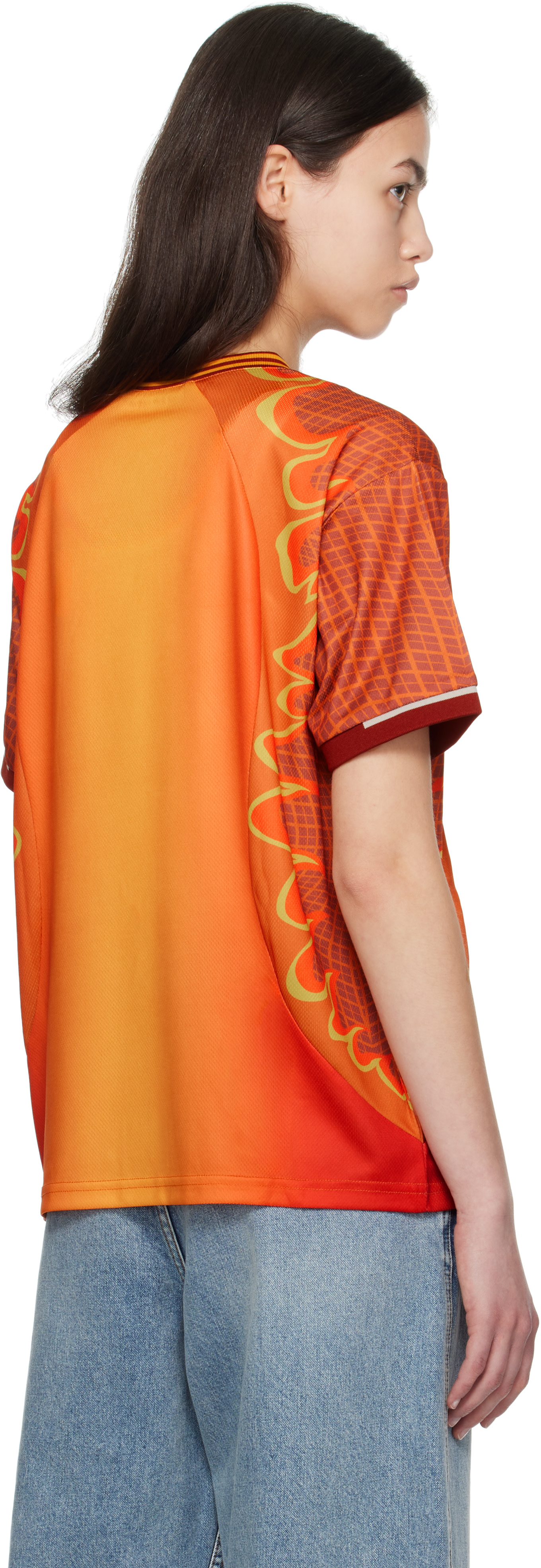 Dime - Maillot Holy Flame orange