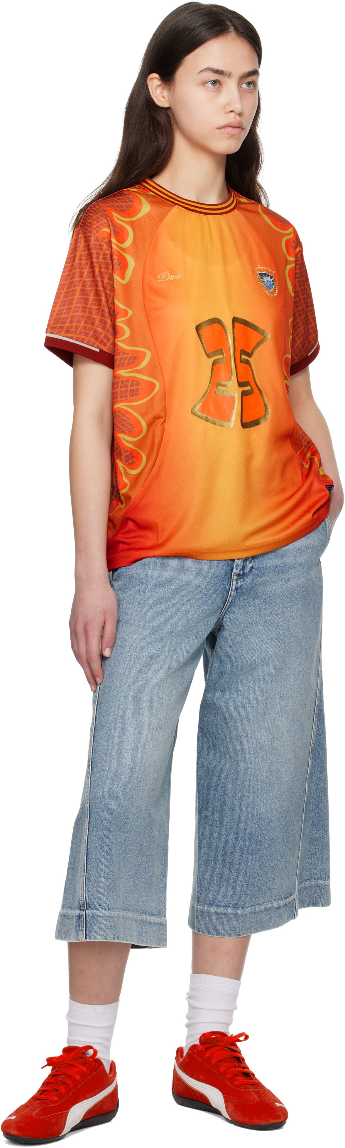 Dime - Maillot Holy Flame orange