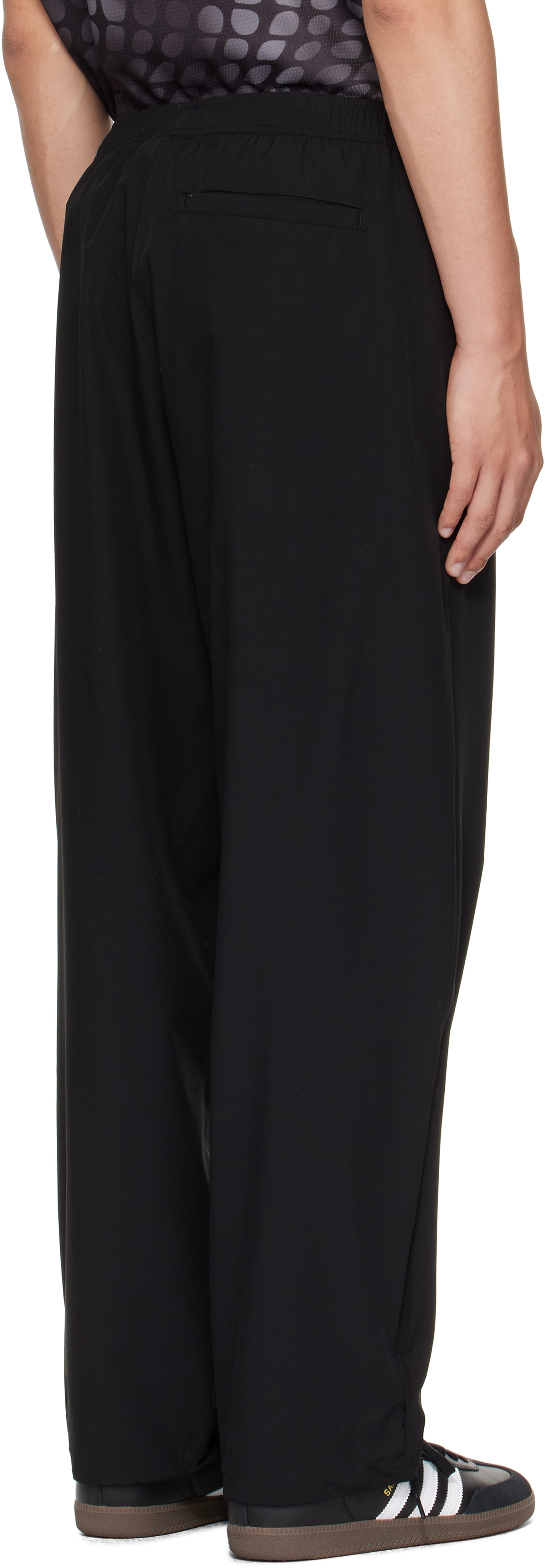 Dime - Black Athletic Zip Sweatpants