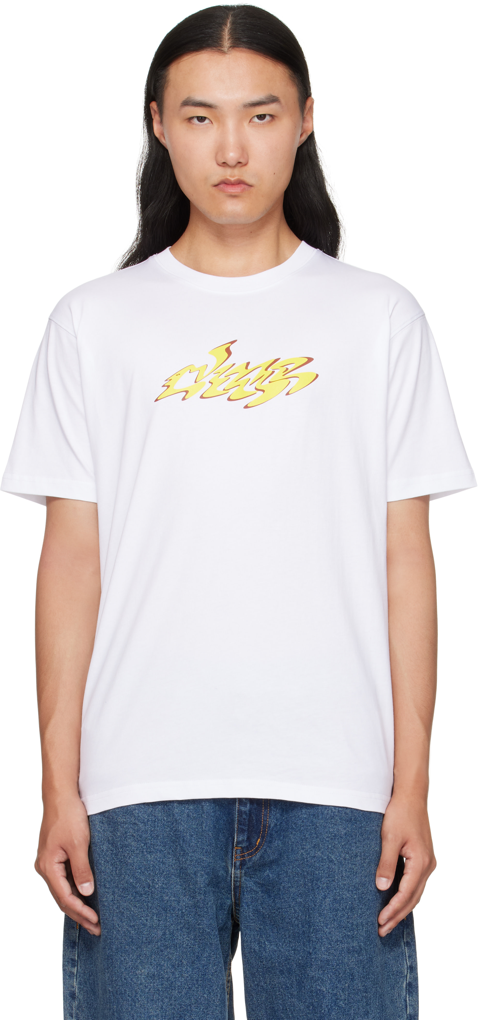 Dime - T-shirt Disco blanc