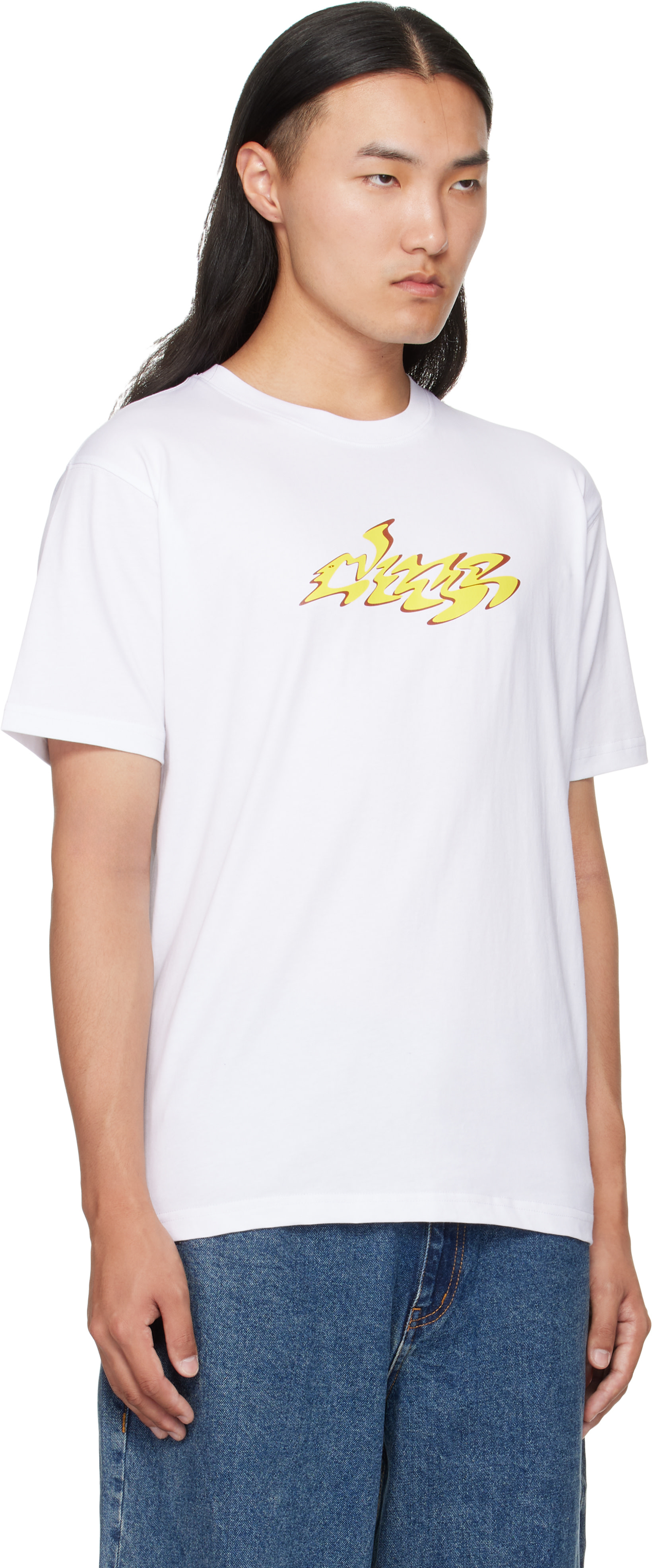 Dime - T-shirt Disco blanc