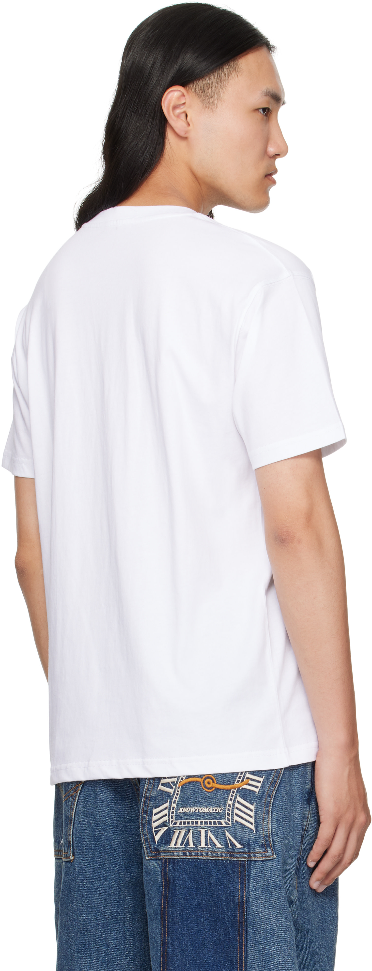 Dime - T-shirt Disco blanc